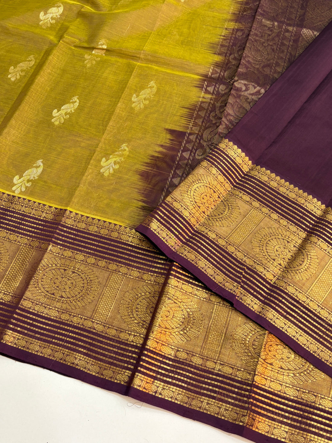 Handloom Vintage Mangalagiri Pattu