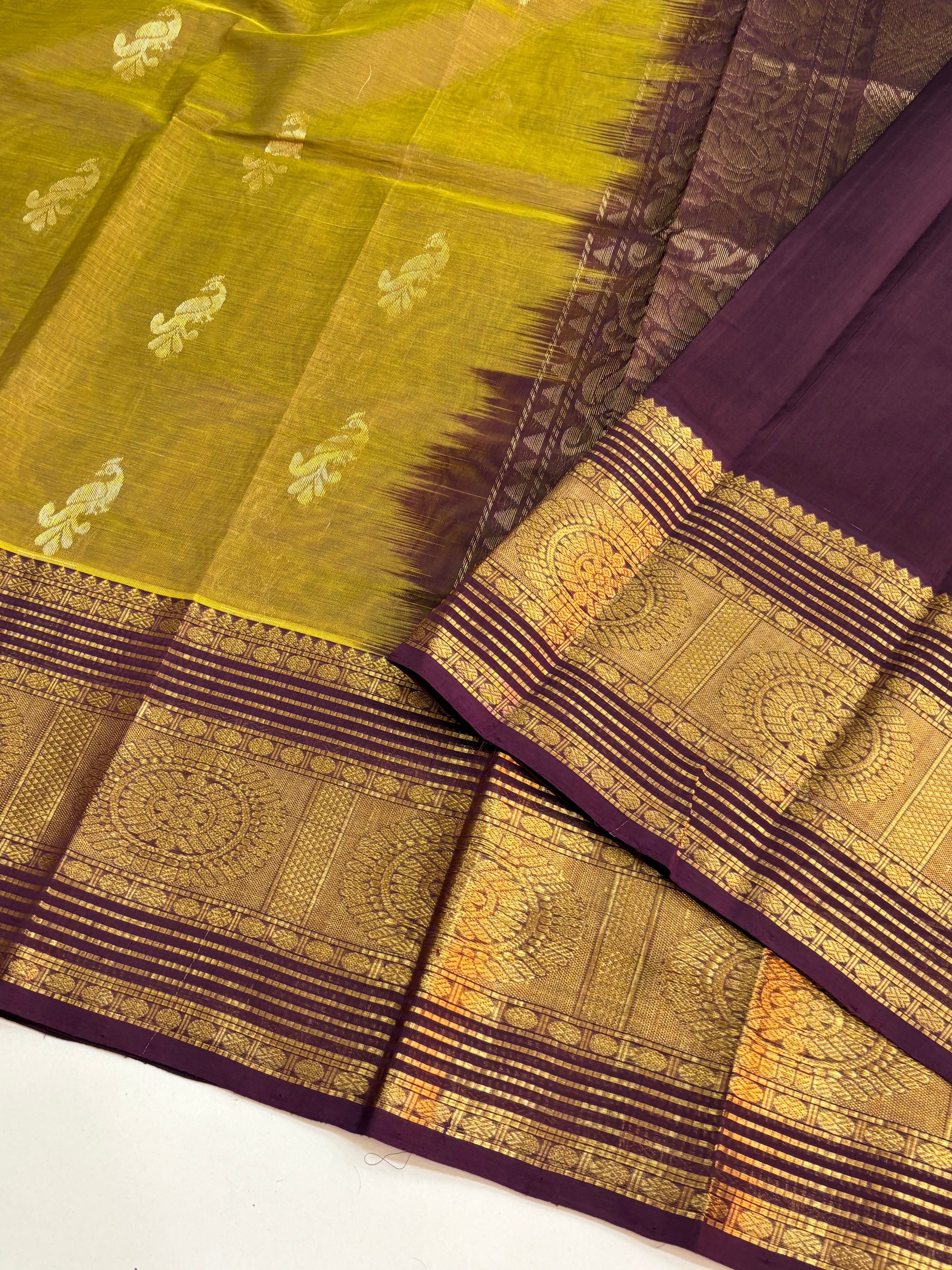 Handloom Vintage Mangalagiri Pattu
