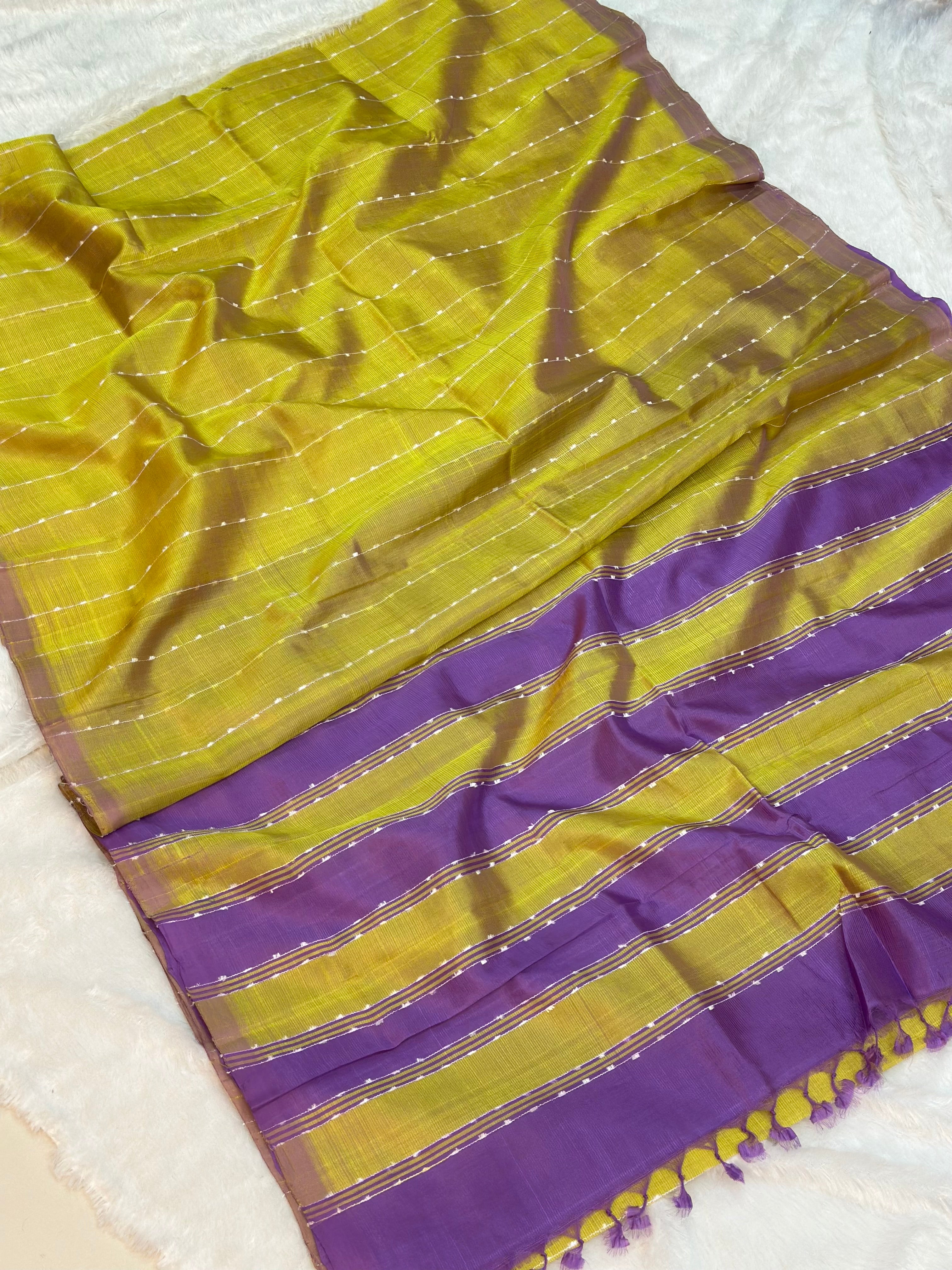 Pure Handloom Mangalagiri Pattu