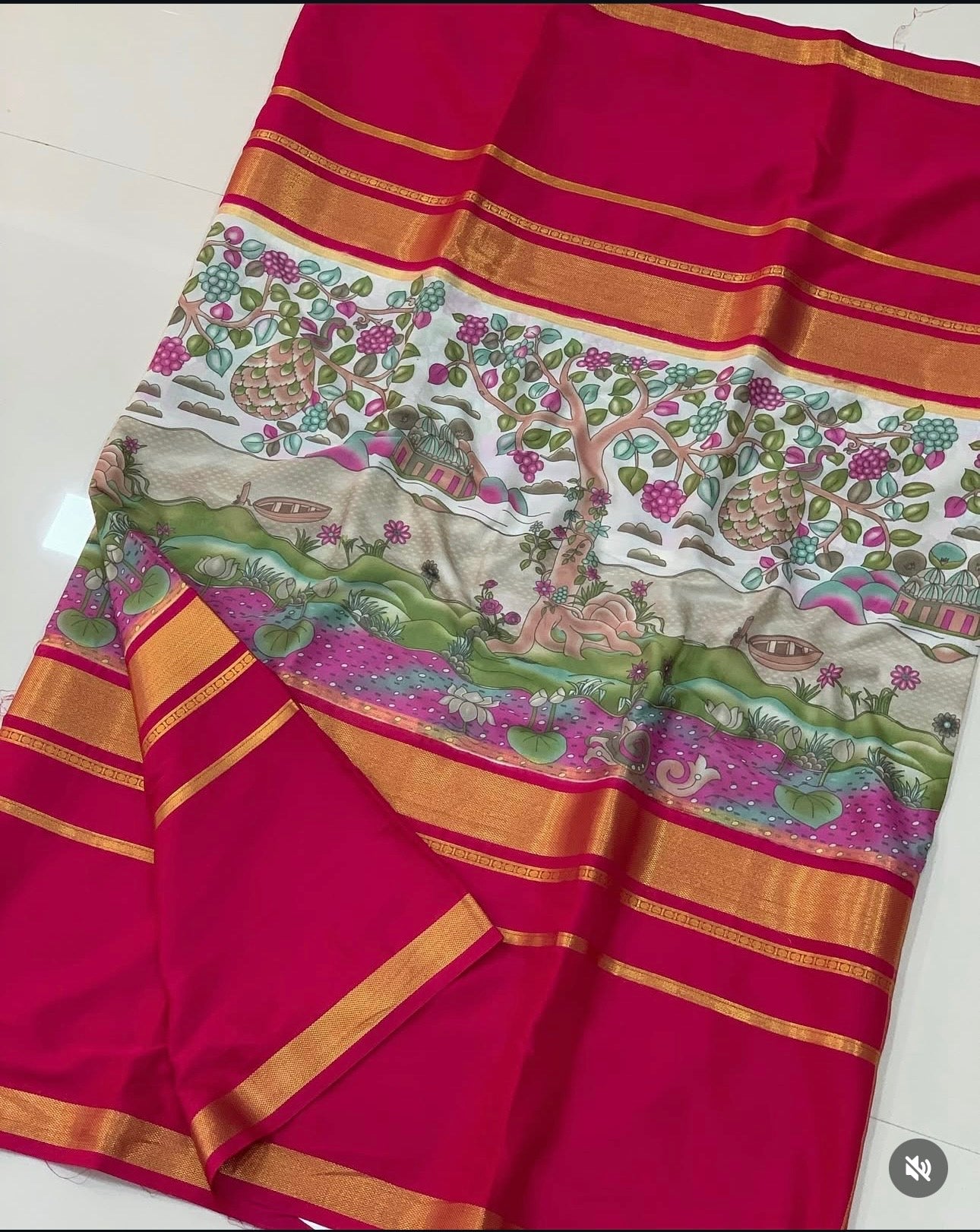 Mysore Crepe Fancy Silk