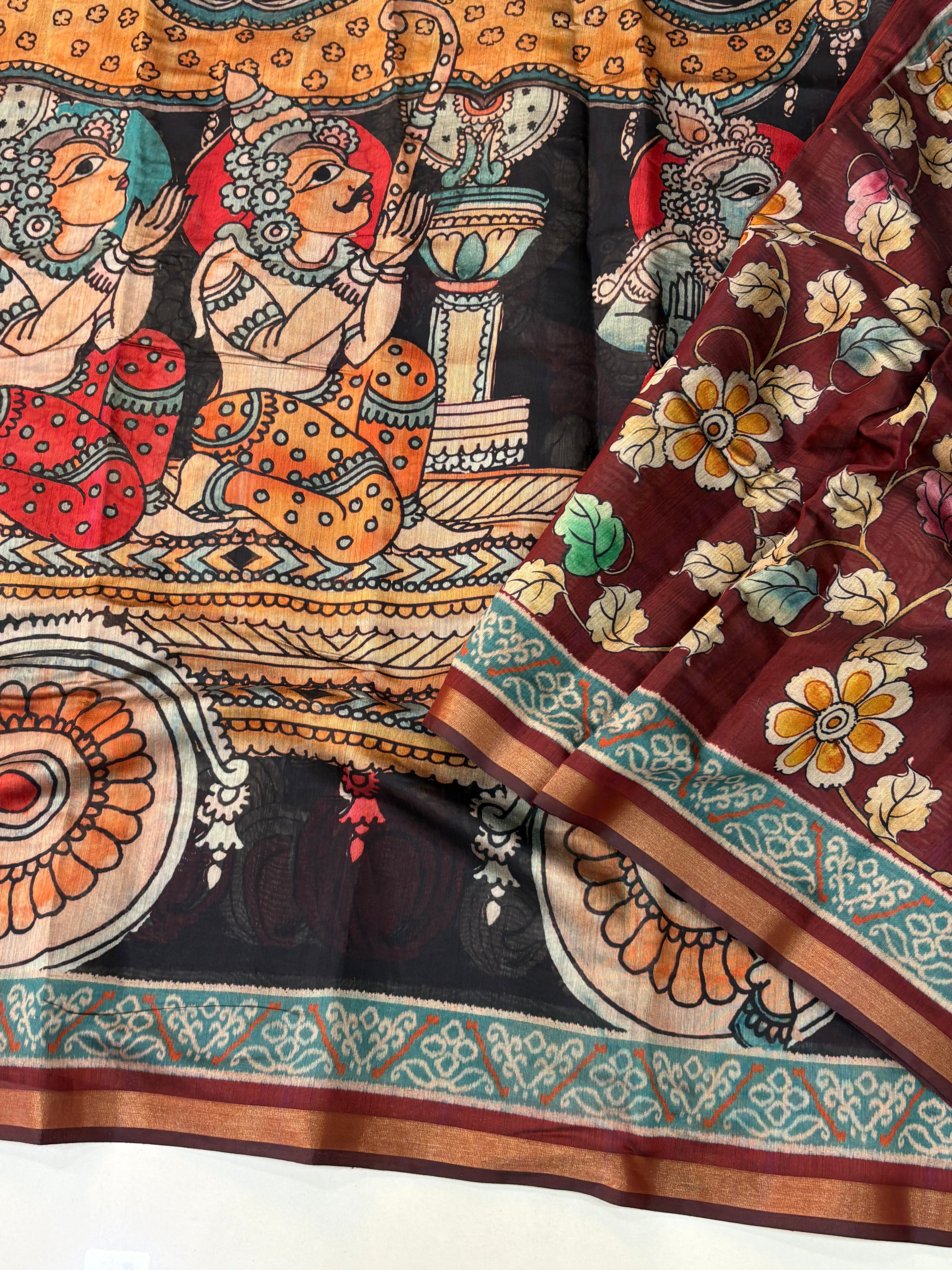 PenKalamkari Traditional Theme Print