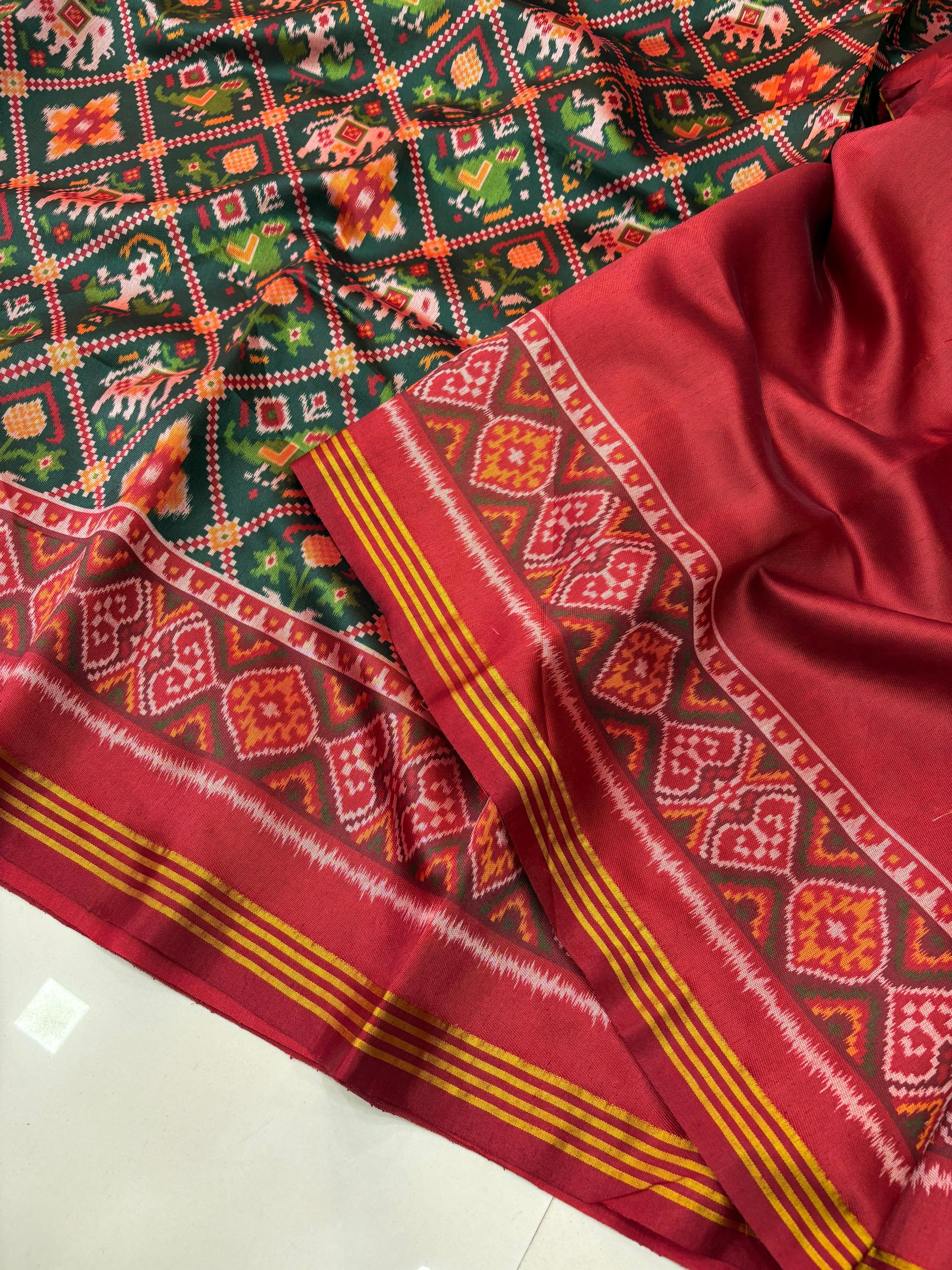 Fancy Patola Printed Sarees
