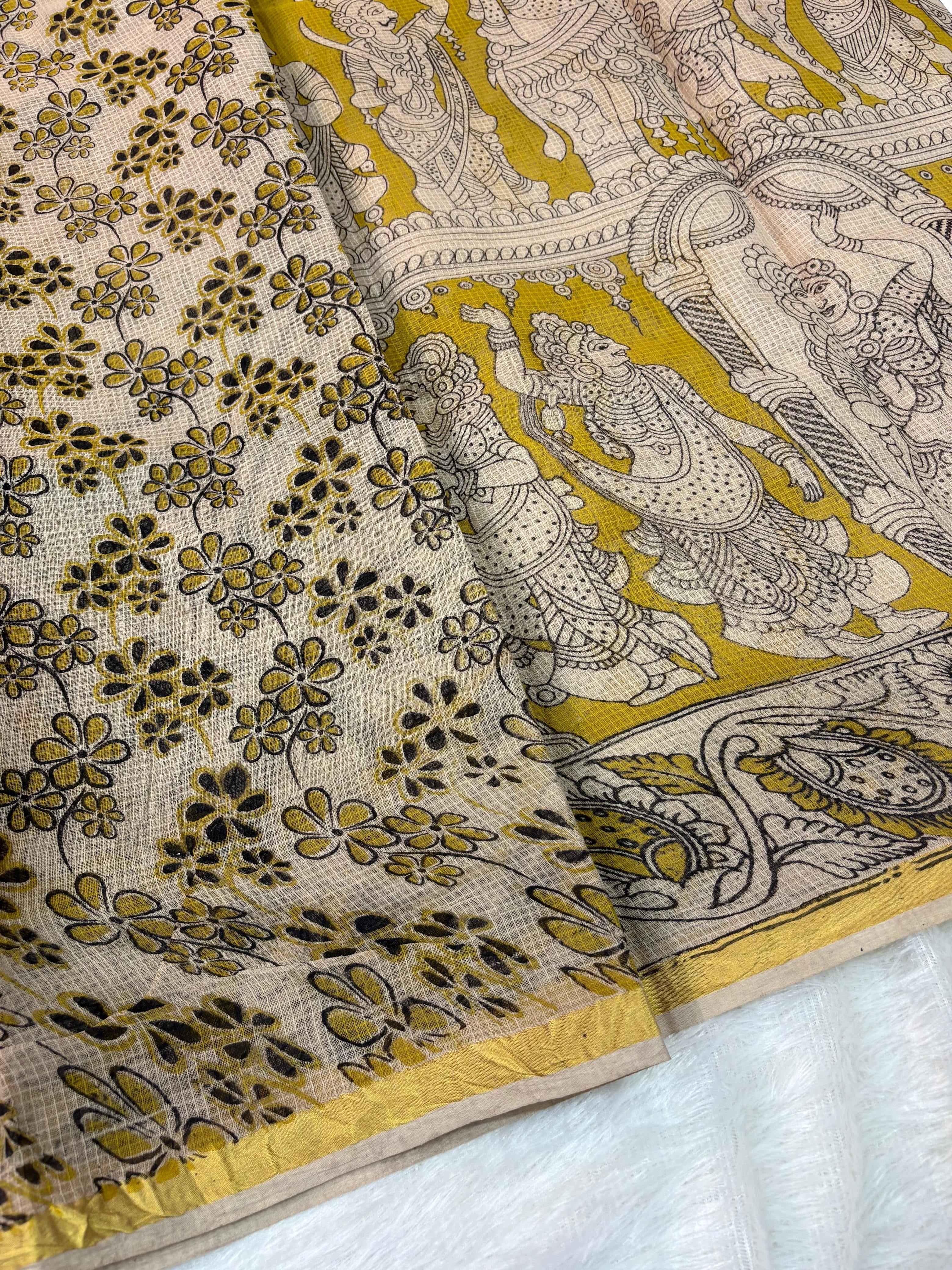 Ramayana Theme Kota Kalamkari