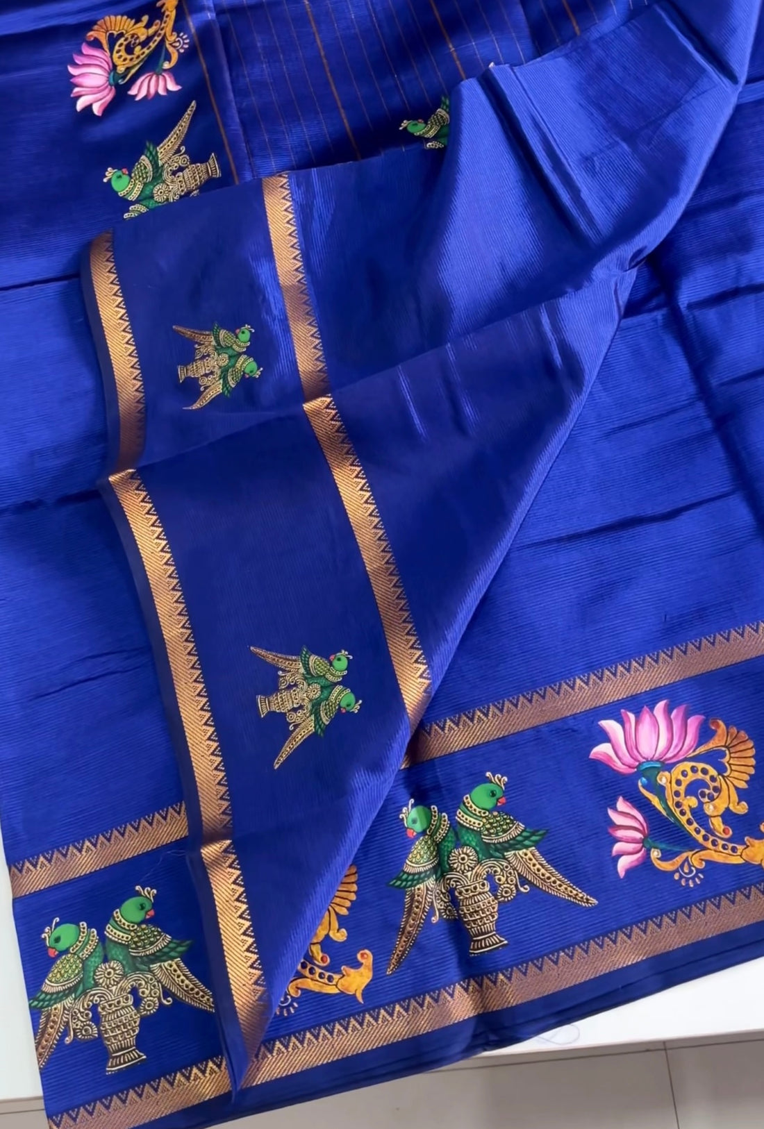 Mangalagiri Pattu Tanjore print
