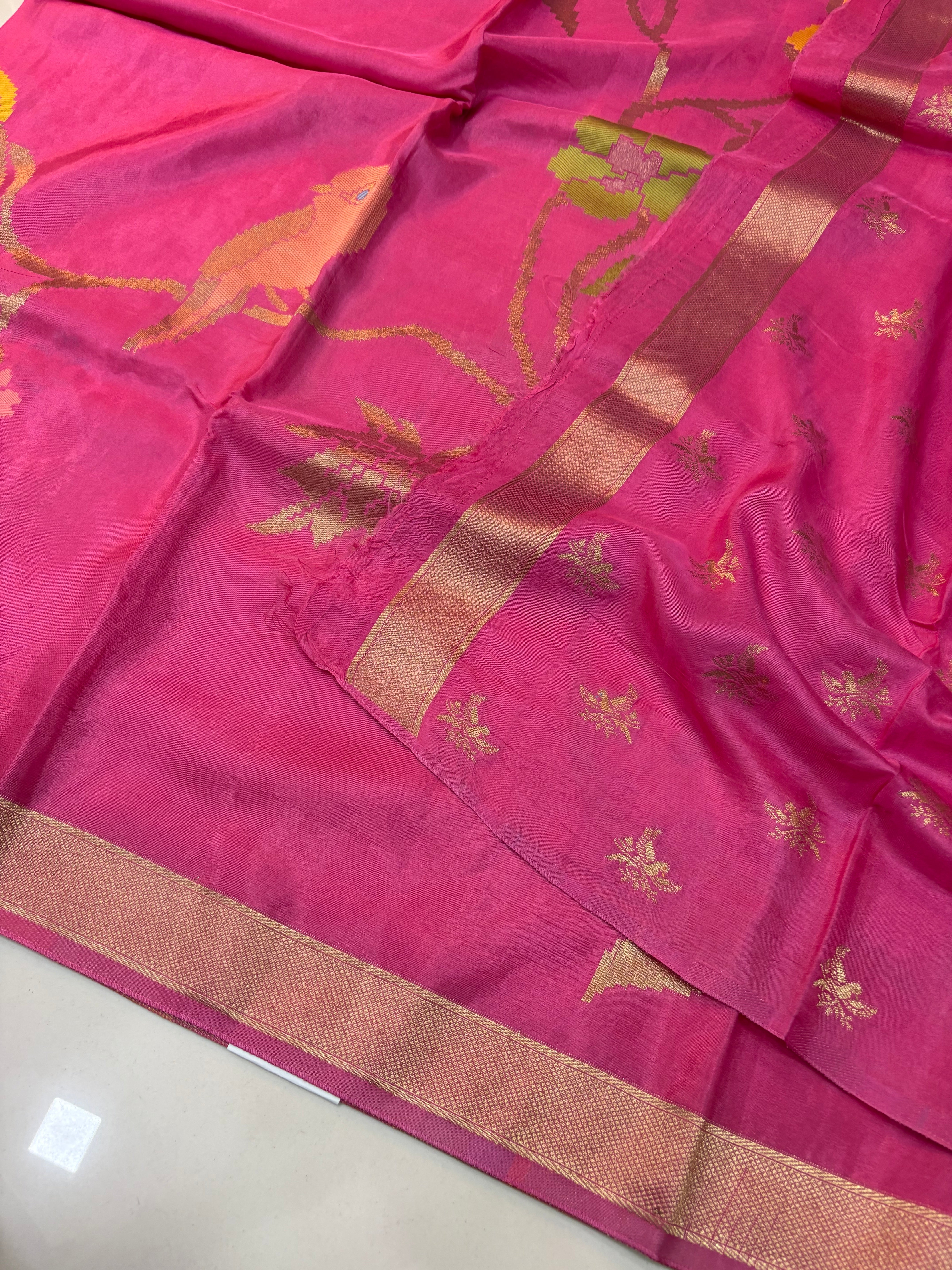 Russian Silk Jamdani Sarees