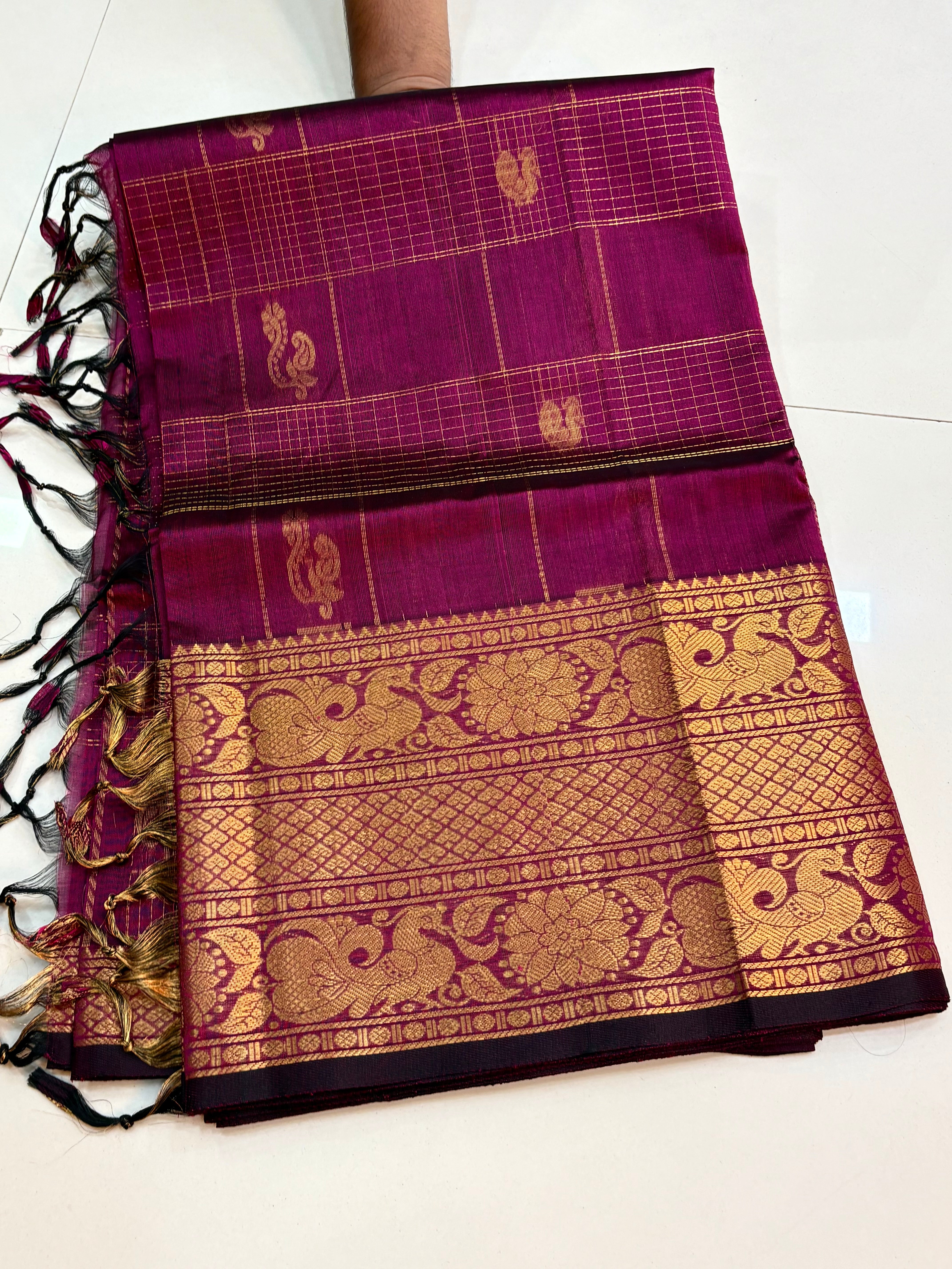 Handloom Vintage Mangalagiri Pattu