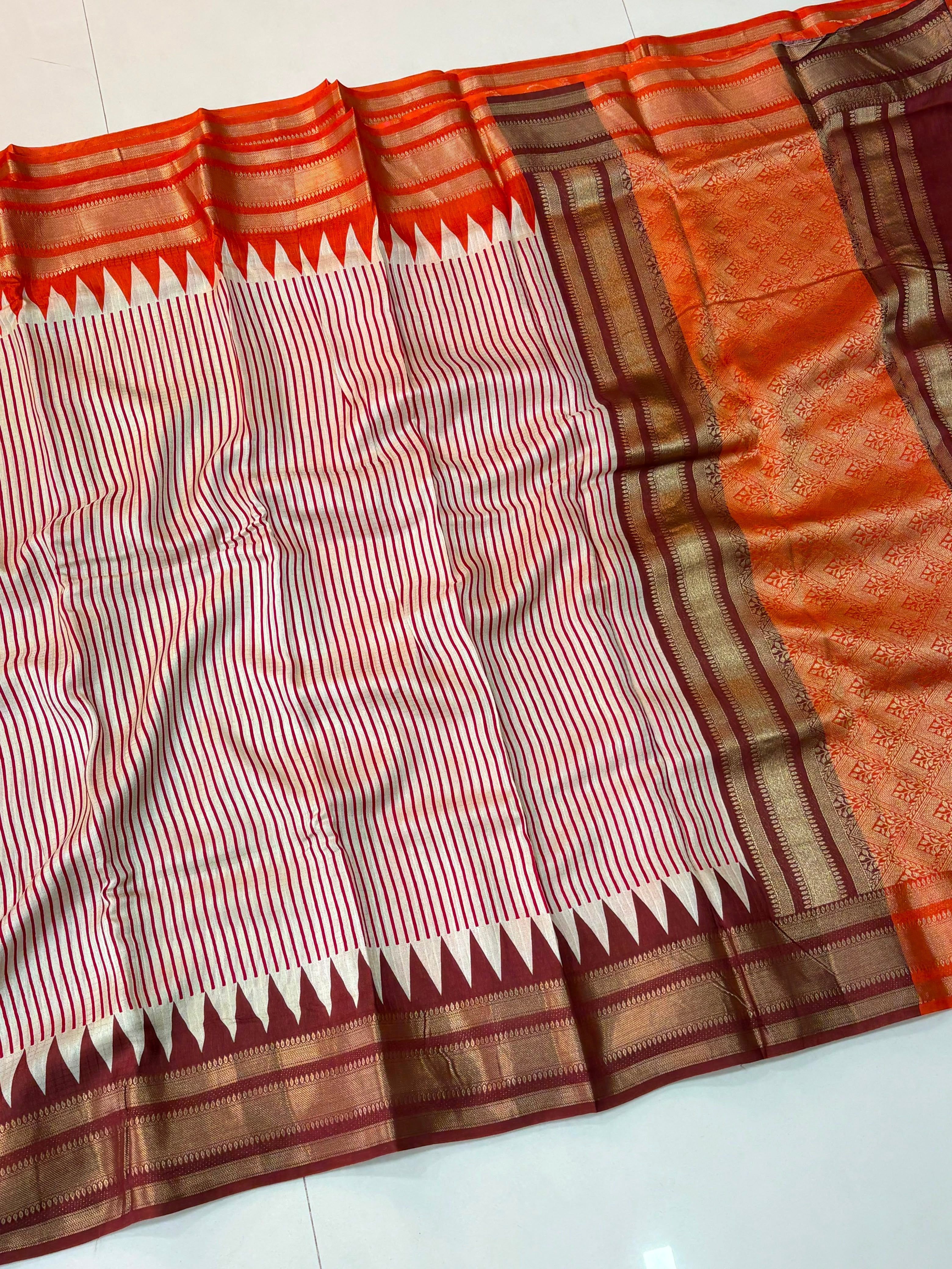 Vintage Ganga Jamuna Sarees