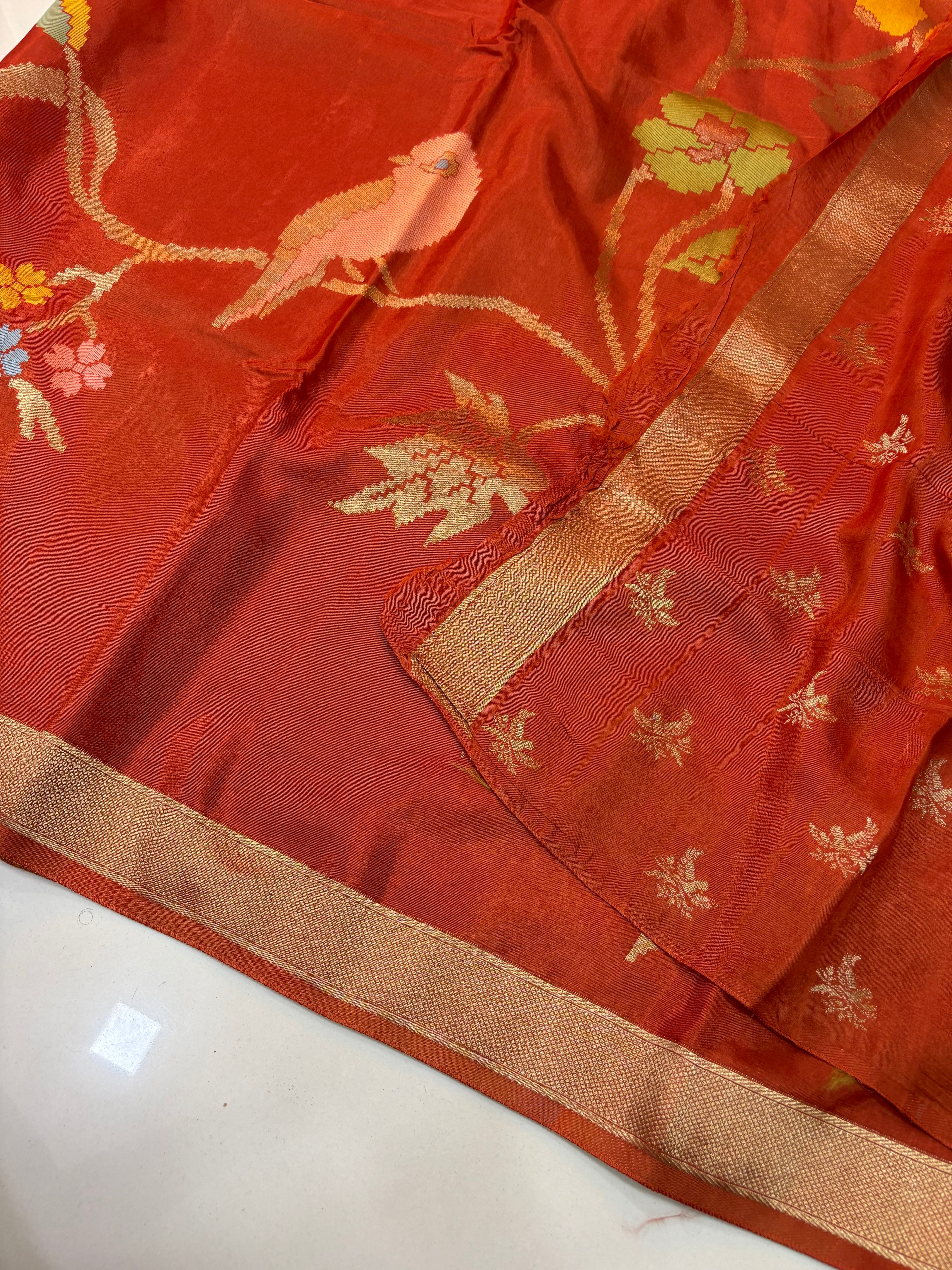 Russian Silk Jamdani Sarees
