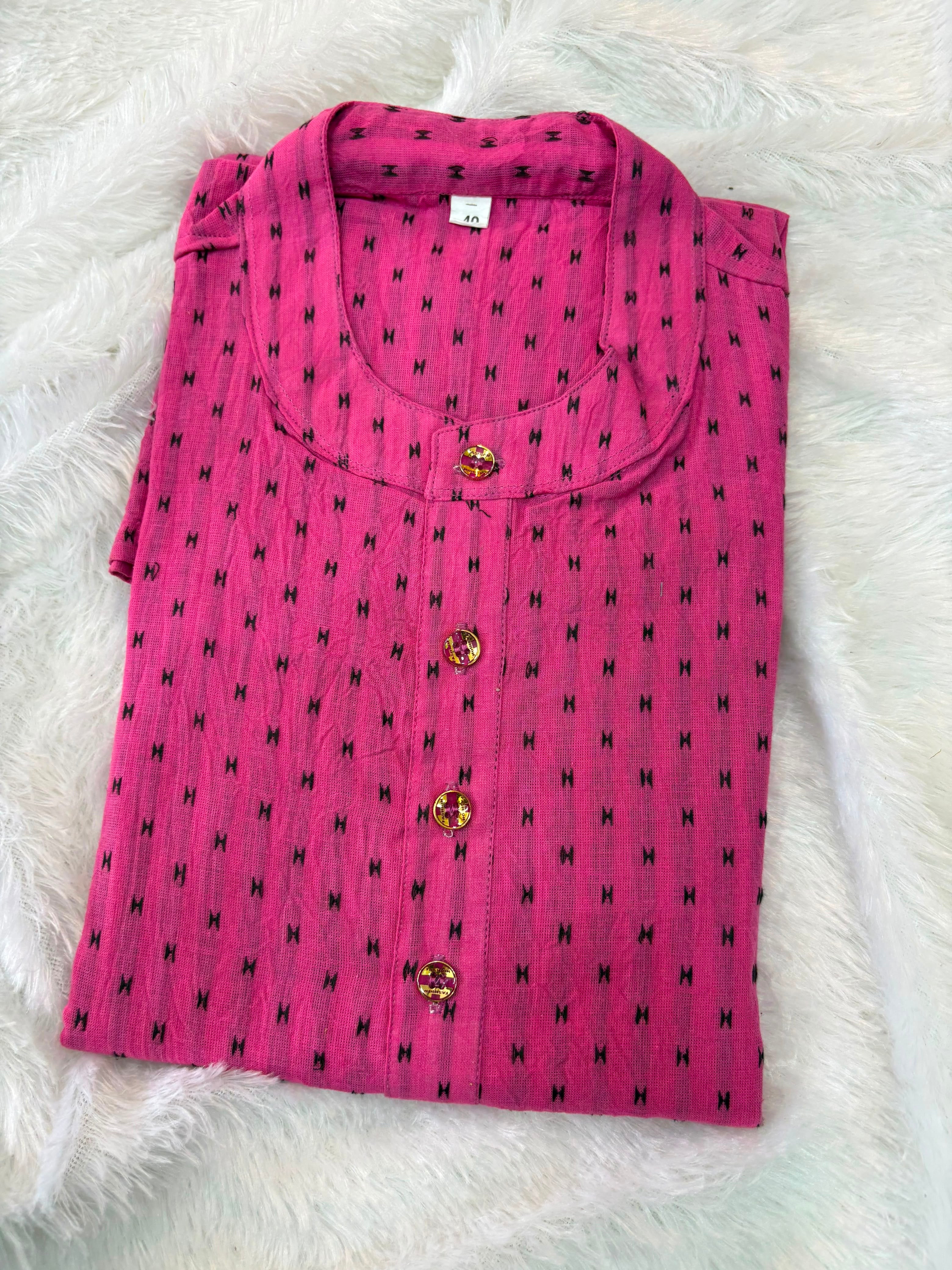 Handloom Cotton Men's Kurta