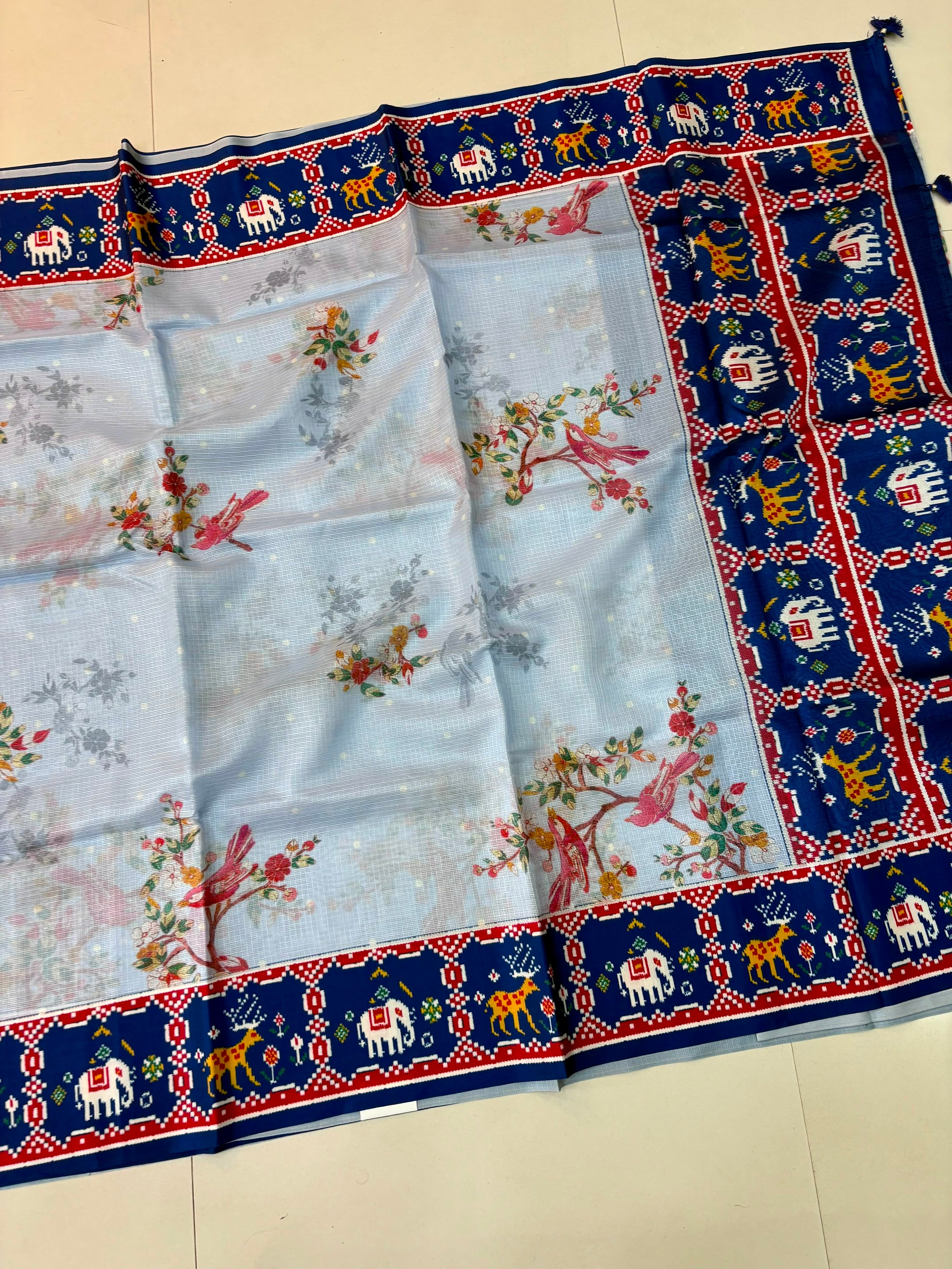 Fancy Kota Silk Patola sarees