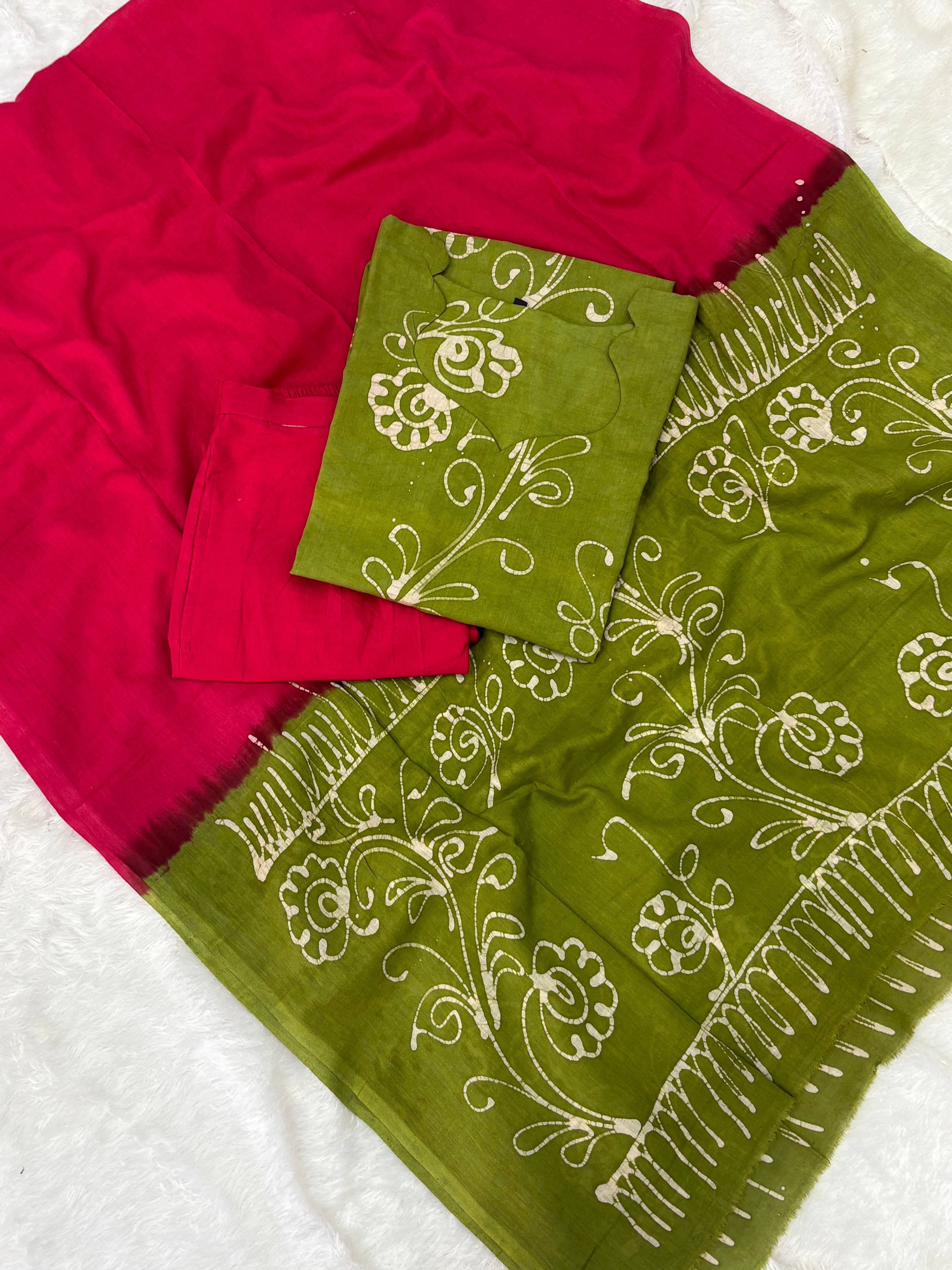 Handmade Batik Kurti Sets