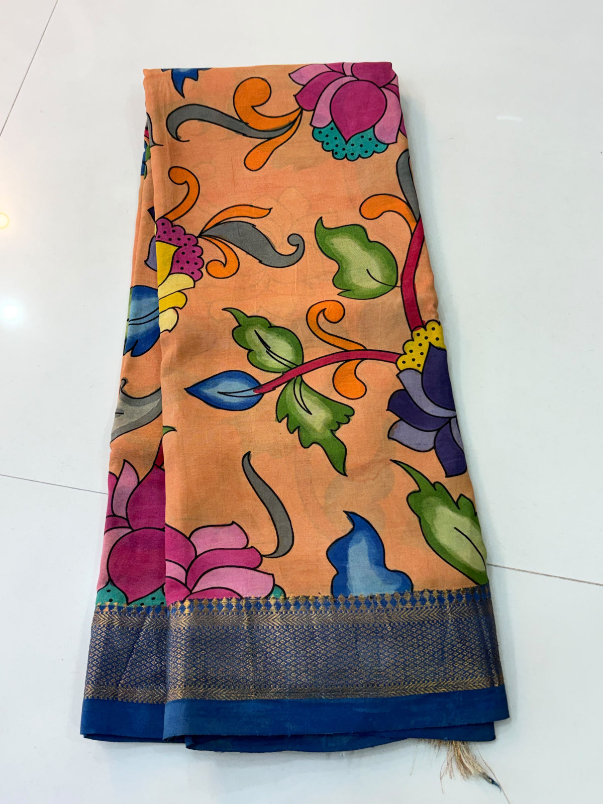 Hand Painted PenKalamkari Sarees