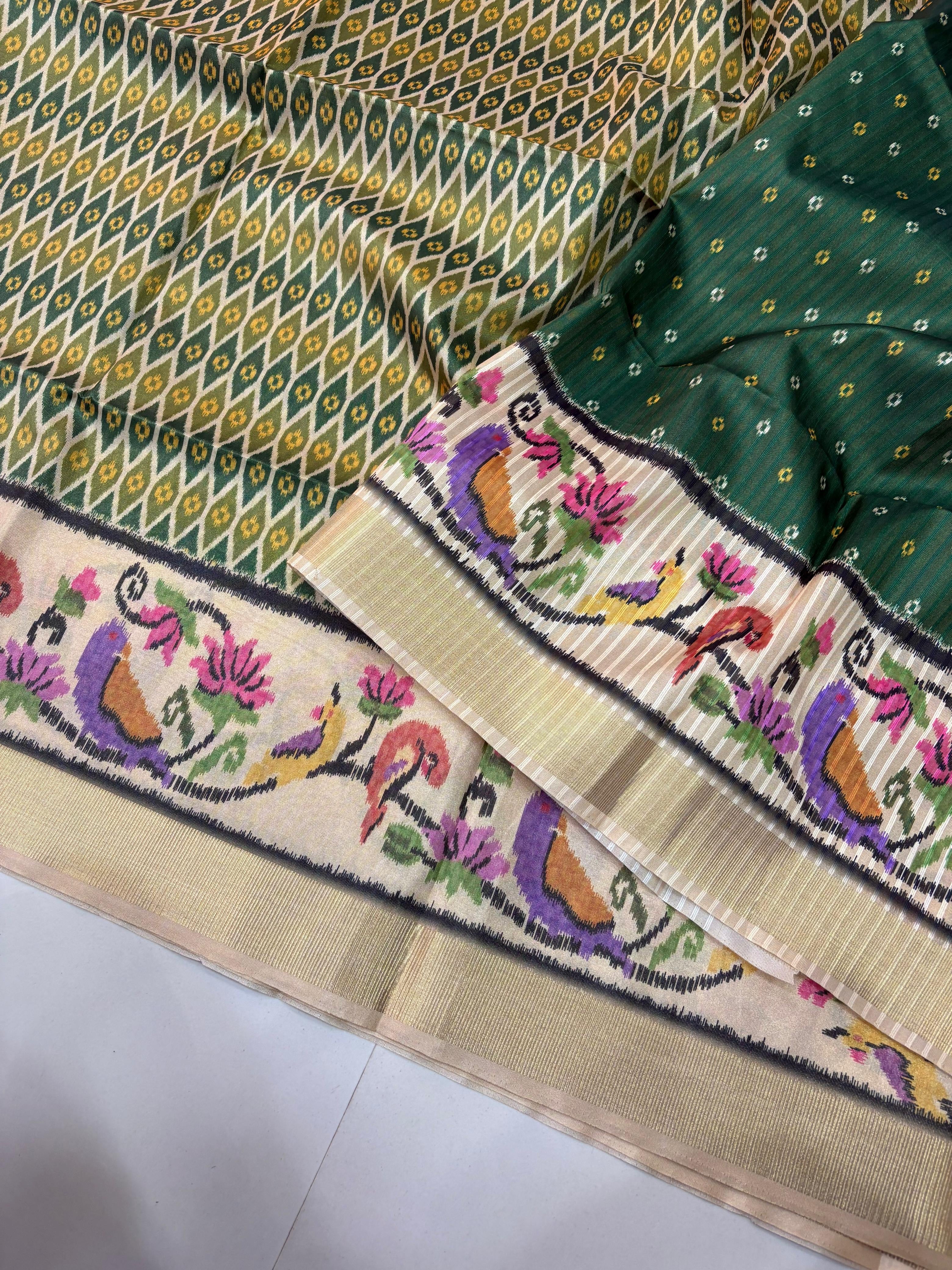 Tissue Fancy Patola Sarees