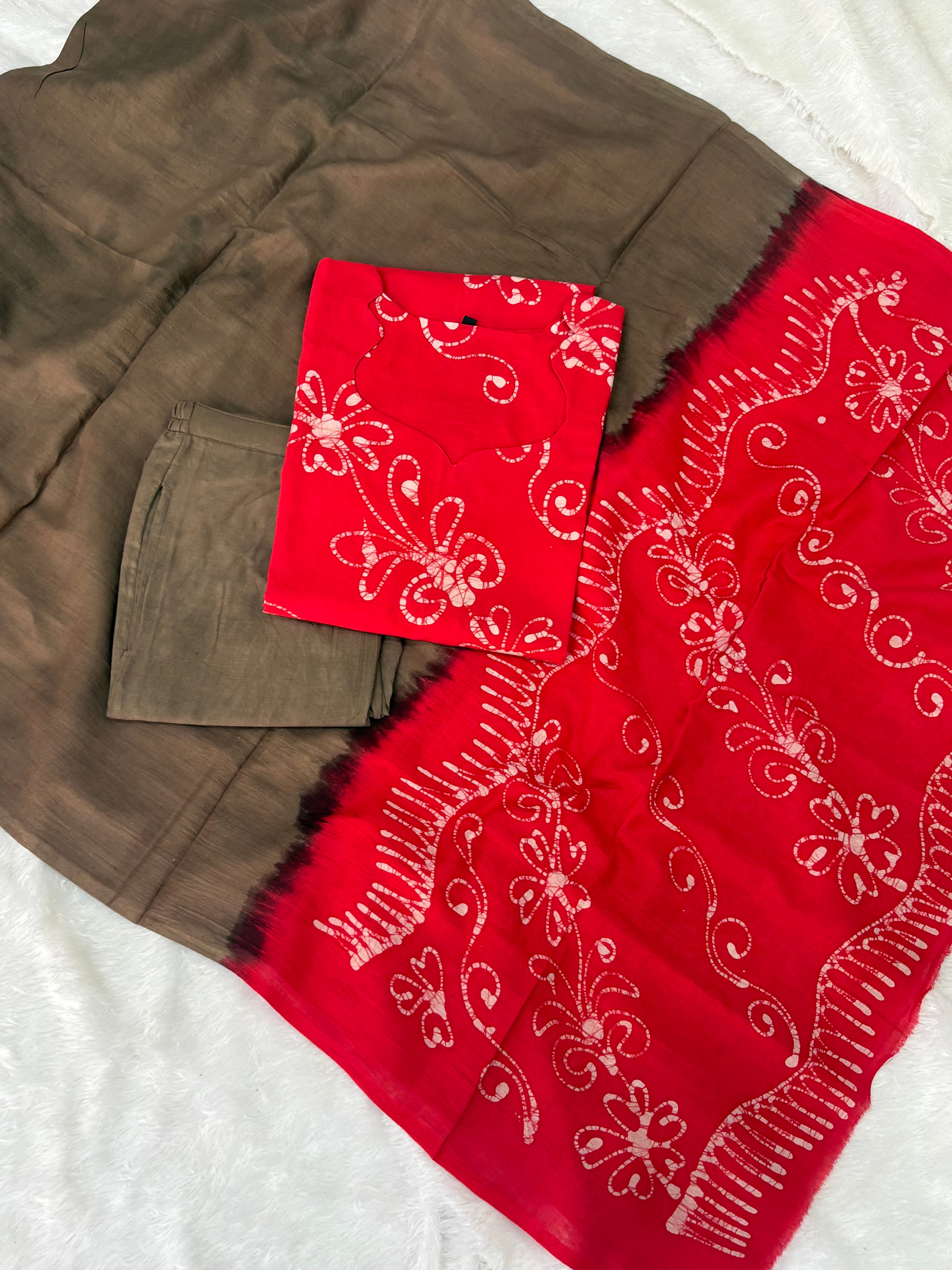 Handmade Batik Kurti Sets