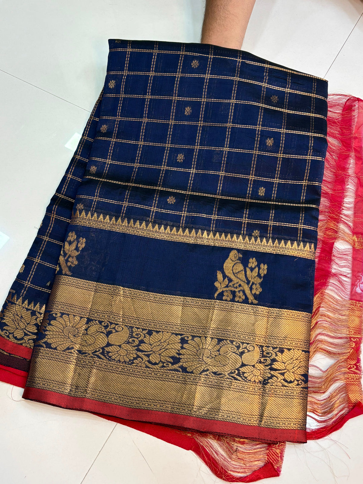 Handloom Vintage Mangalagiri Pattu