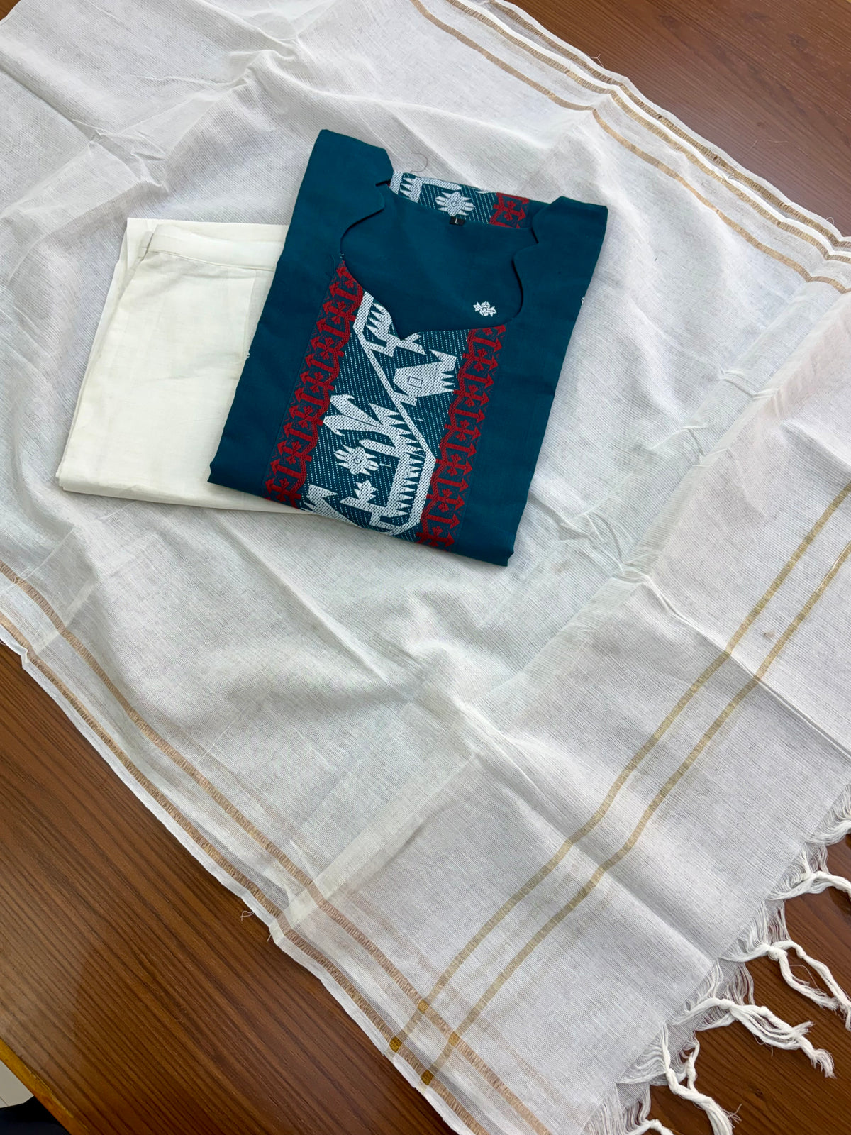 Pure Cotton Jamdani Kurti Sets
