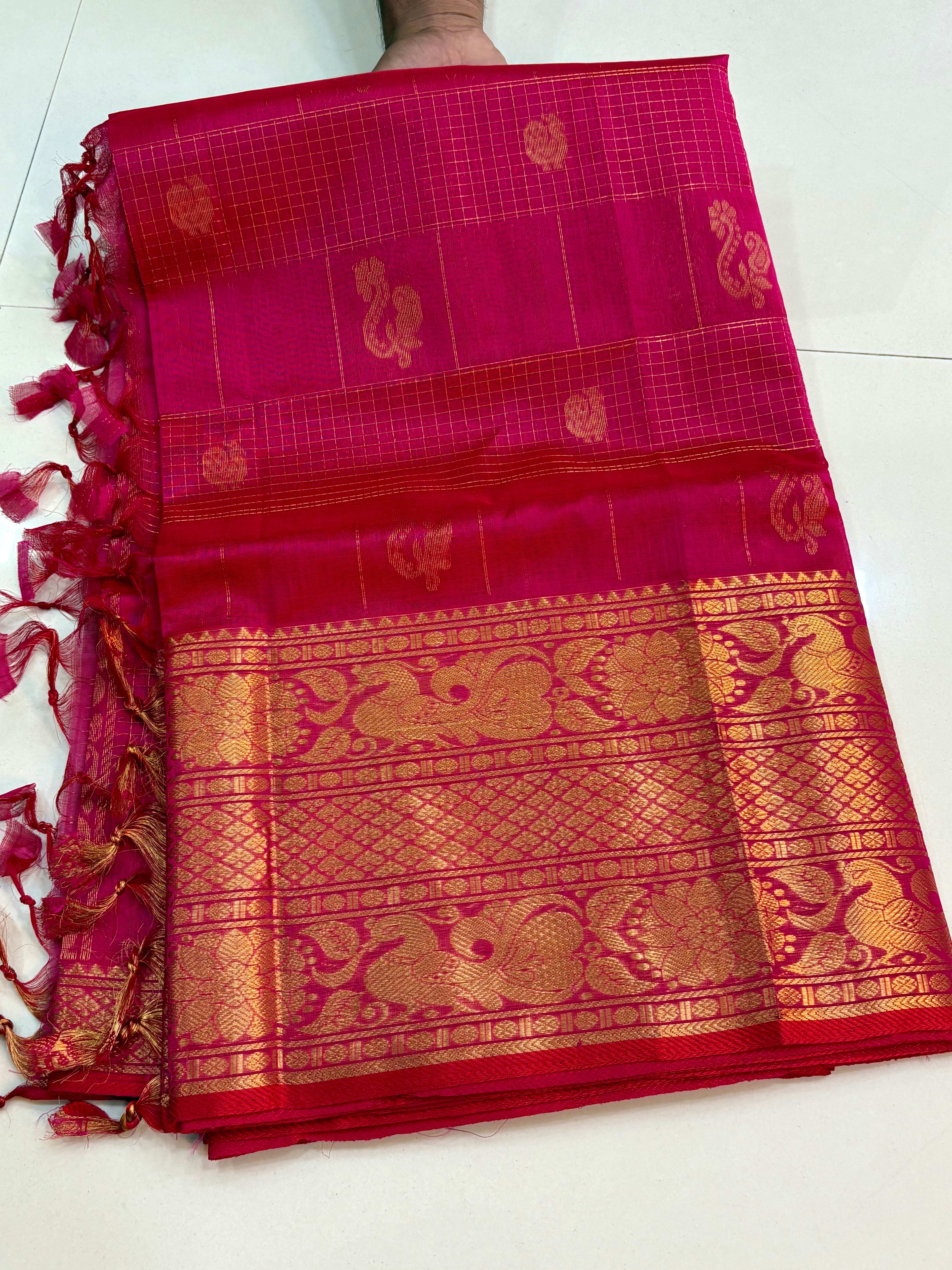 Handloom Vintage Mangalagiri Pattu