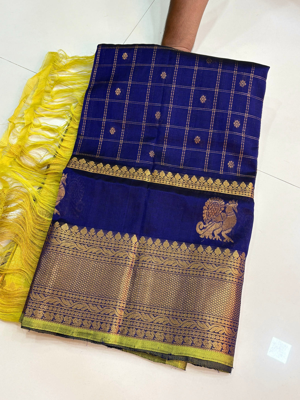 Handloom Vintage Mangalagiri Pattu