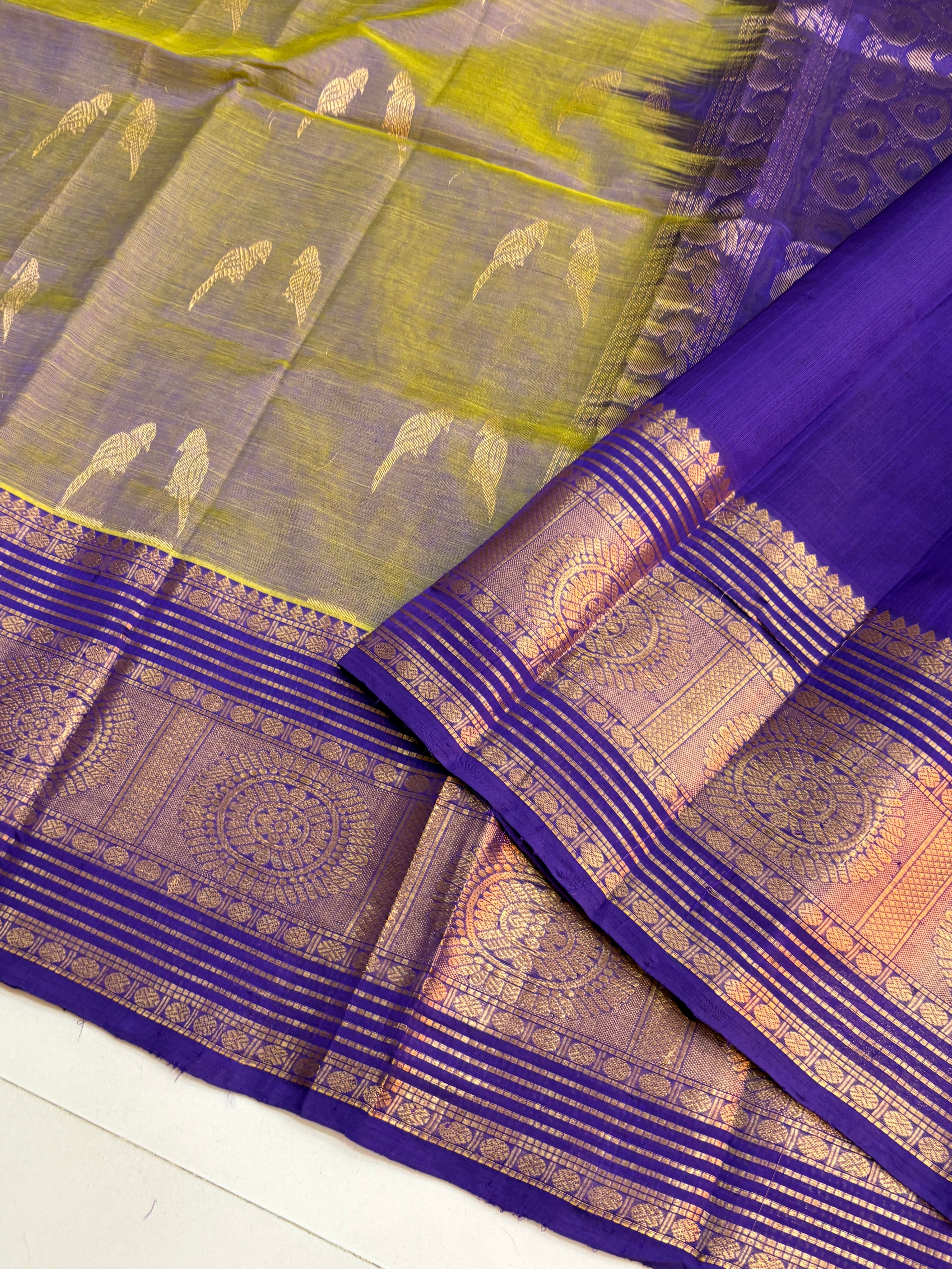 Handloom Vintage Mangalagiri Pattu