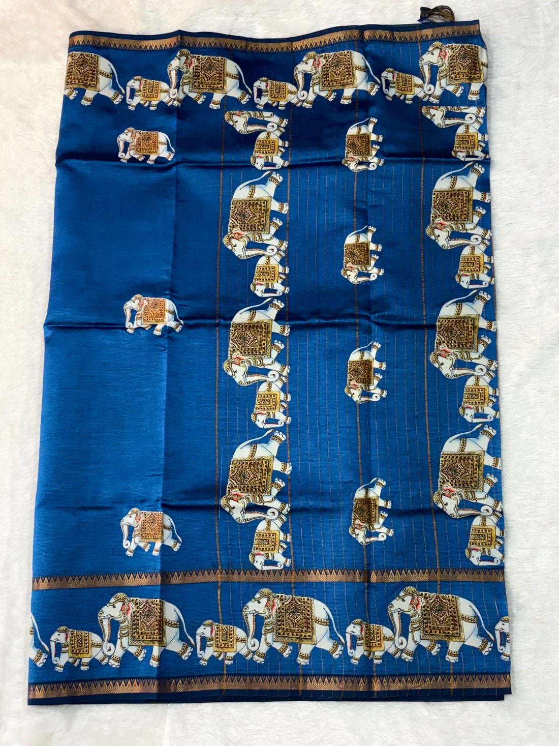 Mangalagiri Pattu Tanjore Print