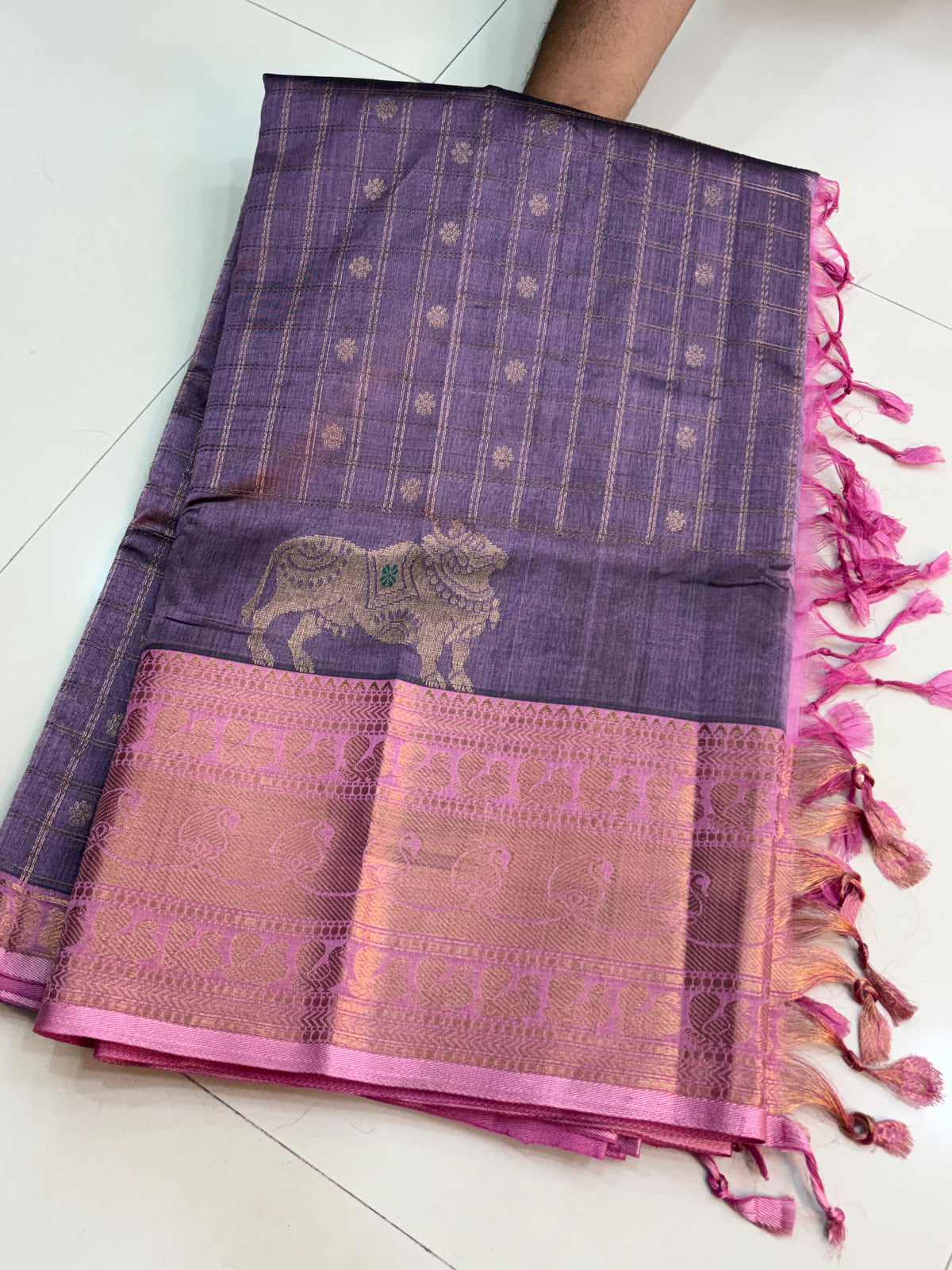 Handloom Vintage Mangalagiri Pattu