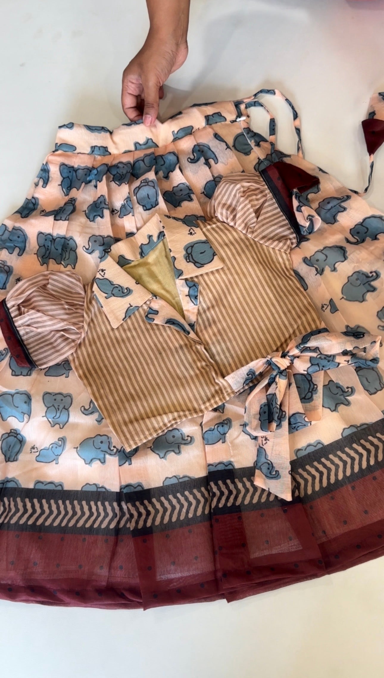 Little Elephant Kids Lehenga