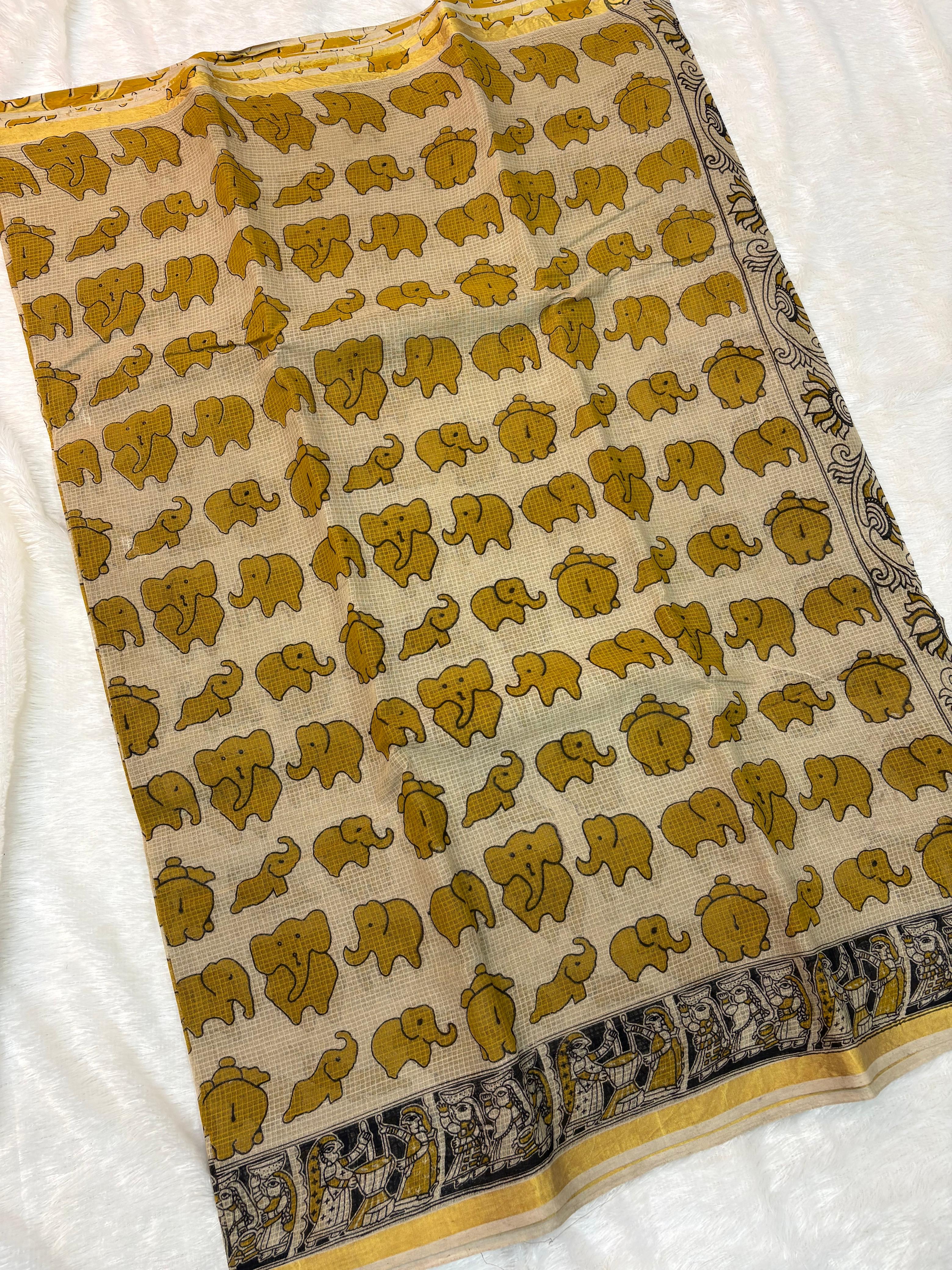 Kota Small Elephant Kalamkari