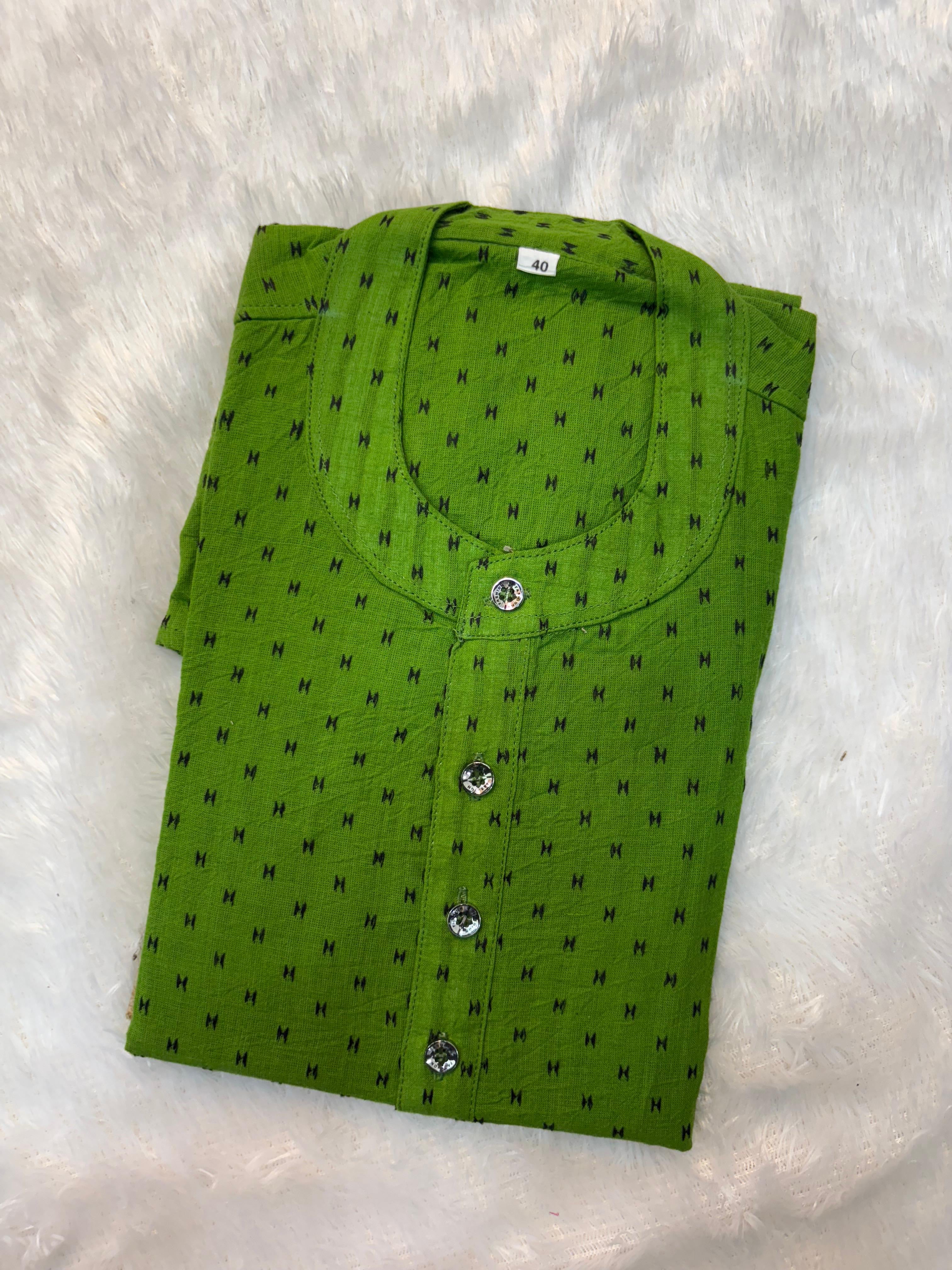 Handloom Cotton Men's Kurta