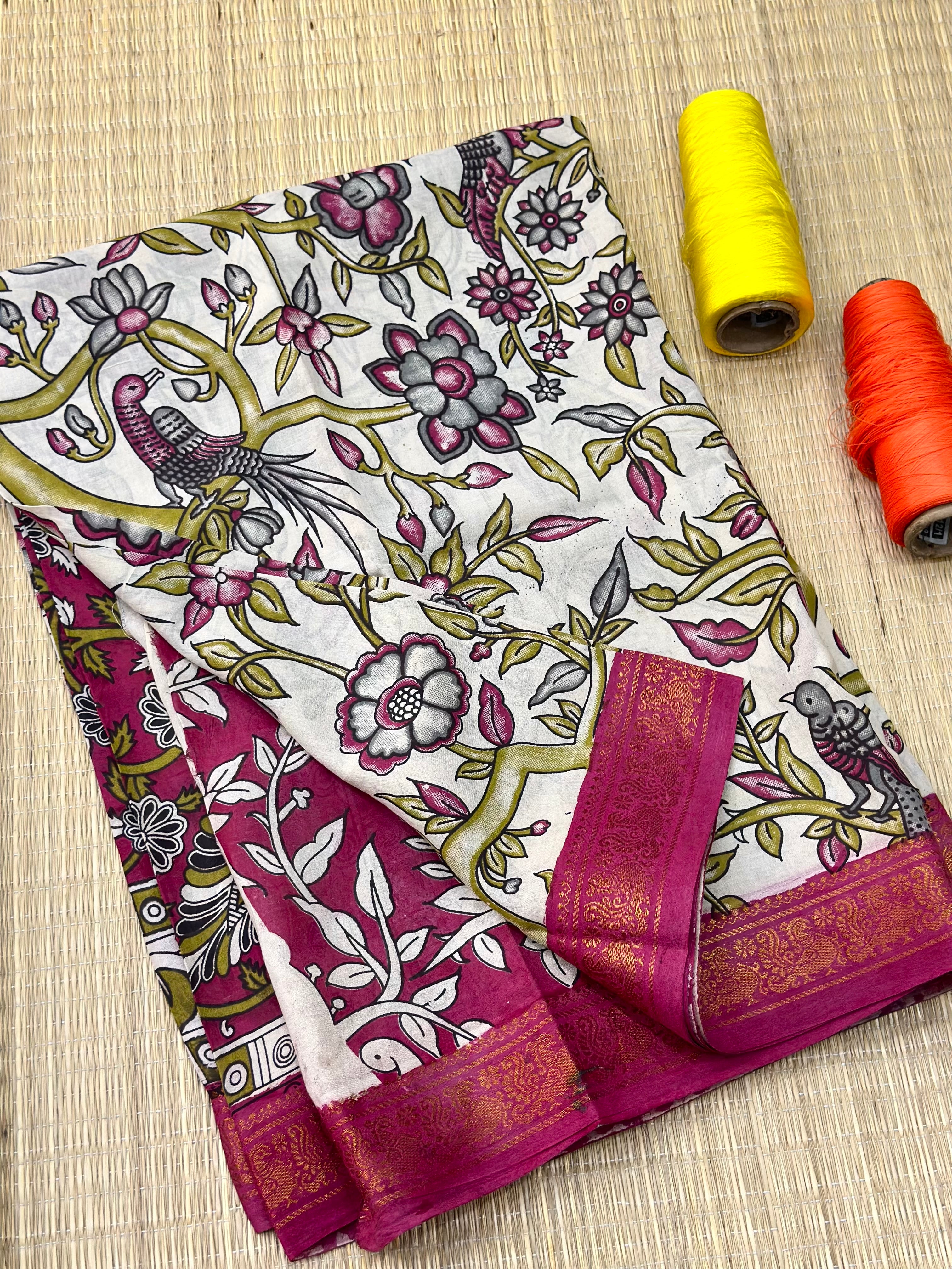 Kalamkari Cotton Sarees