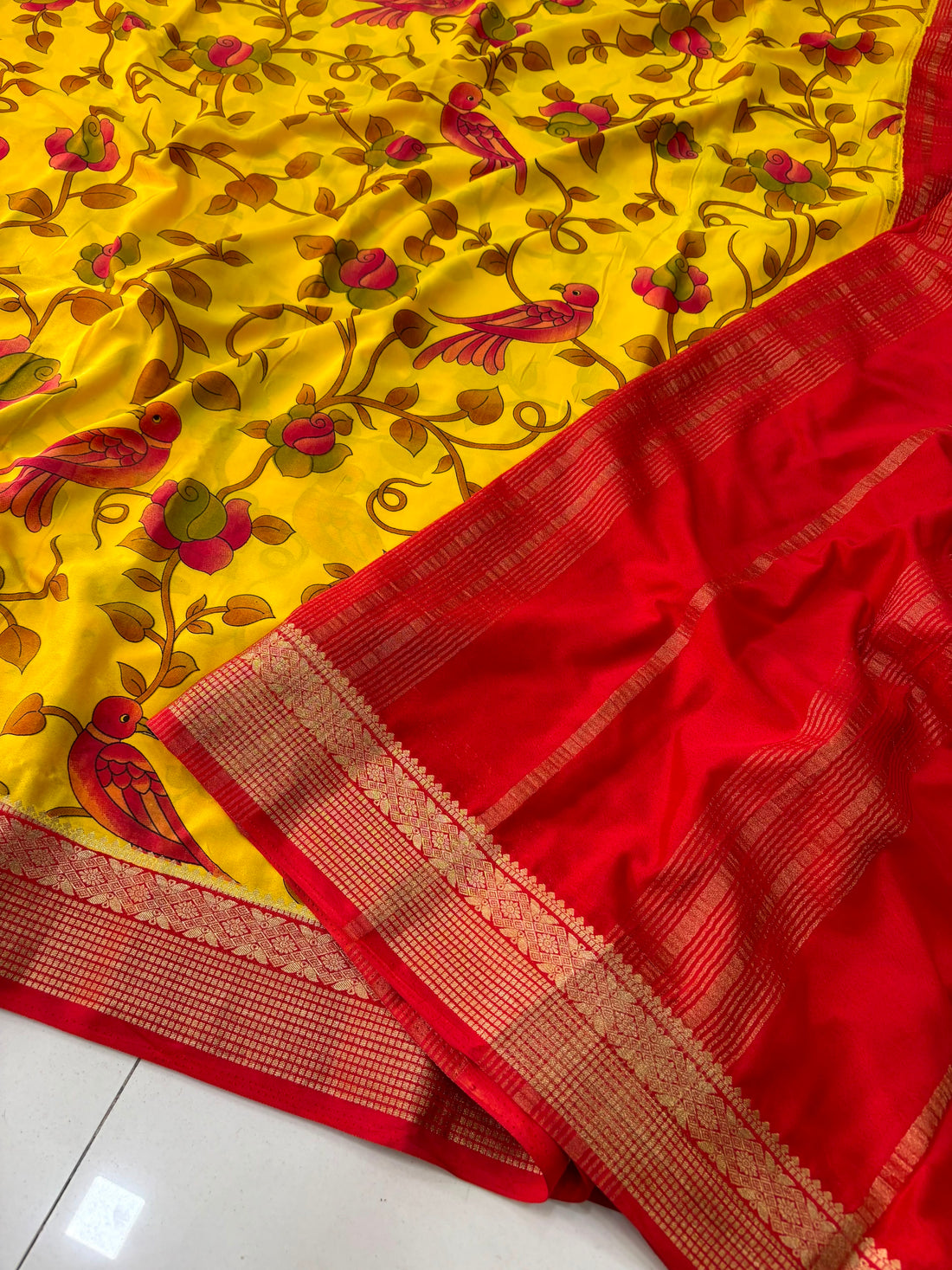 Mysore Crepe Fancy Silk