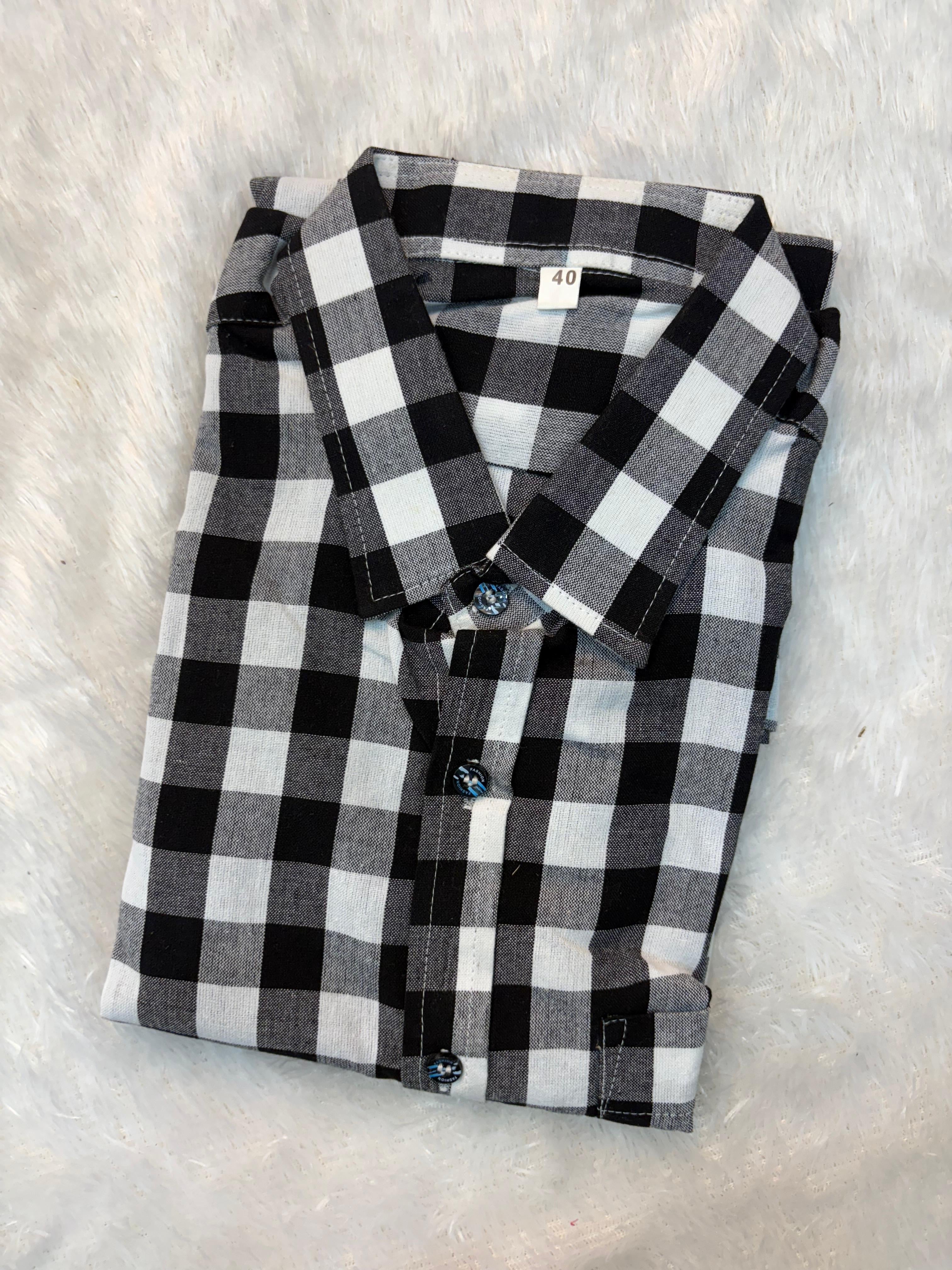 Ikkat Cotton Men's Shirt