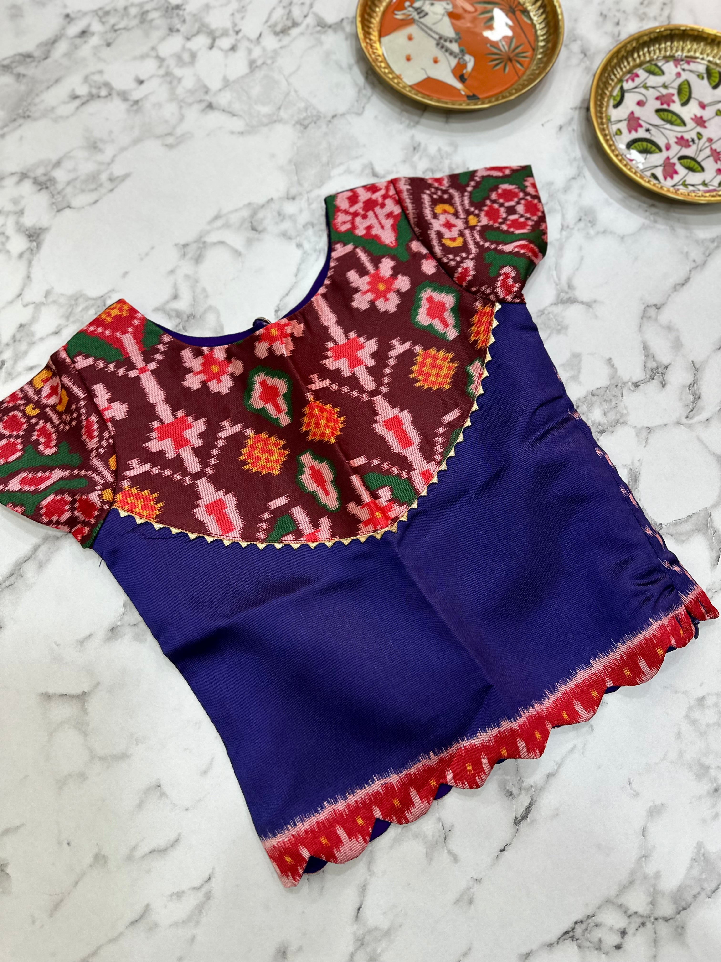 Fancy Patola Kids Lehenga