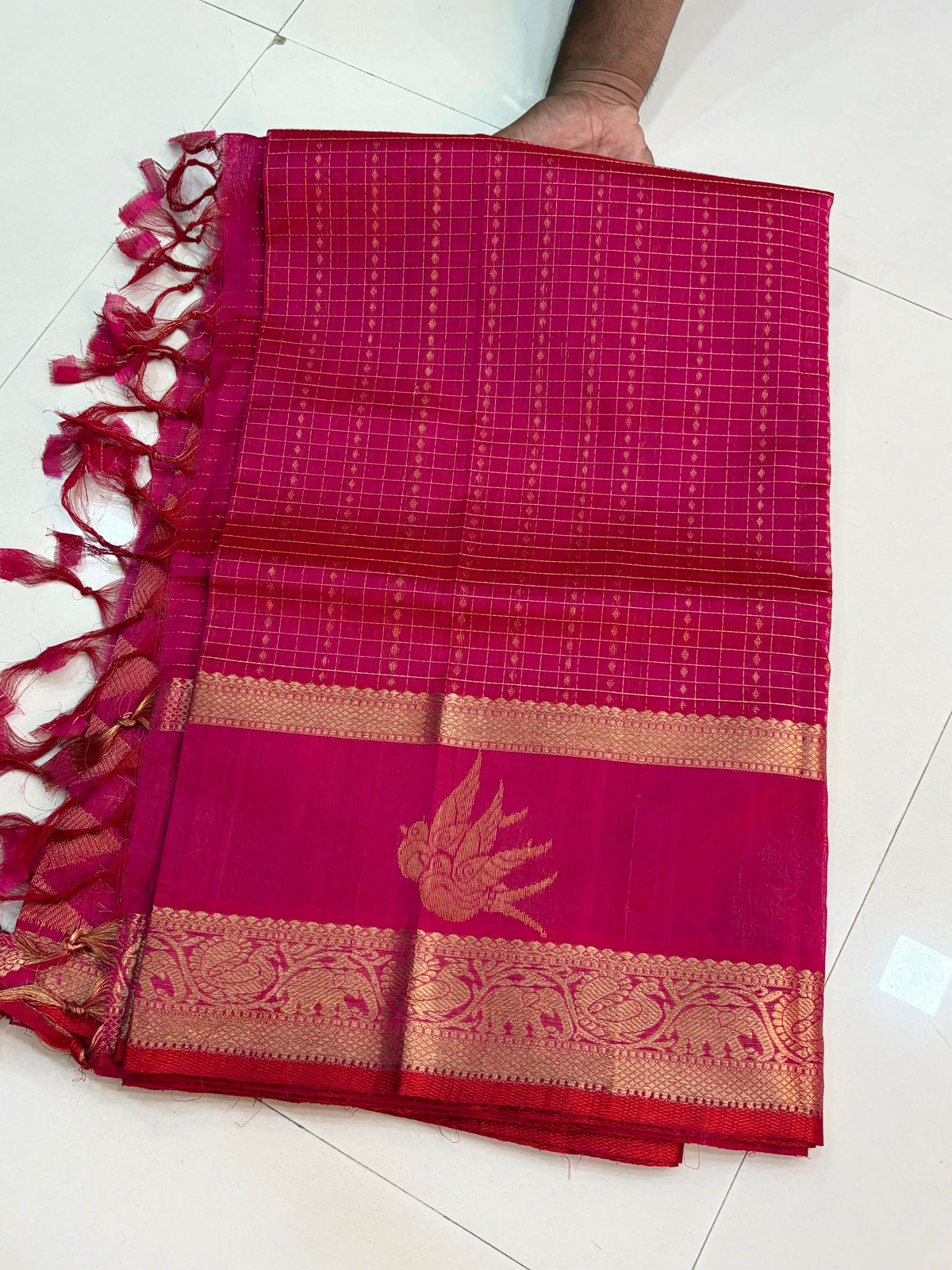 Handloom Vintage Mangalagiri Pattu