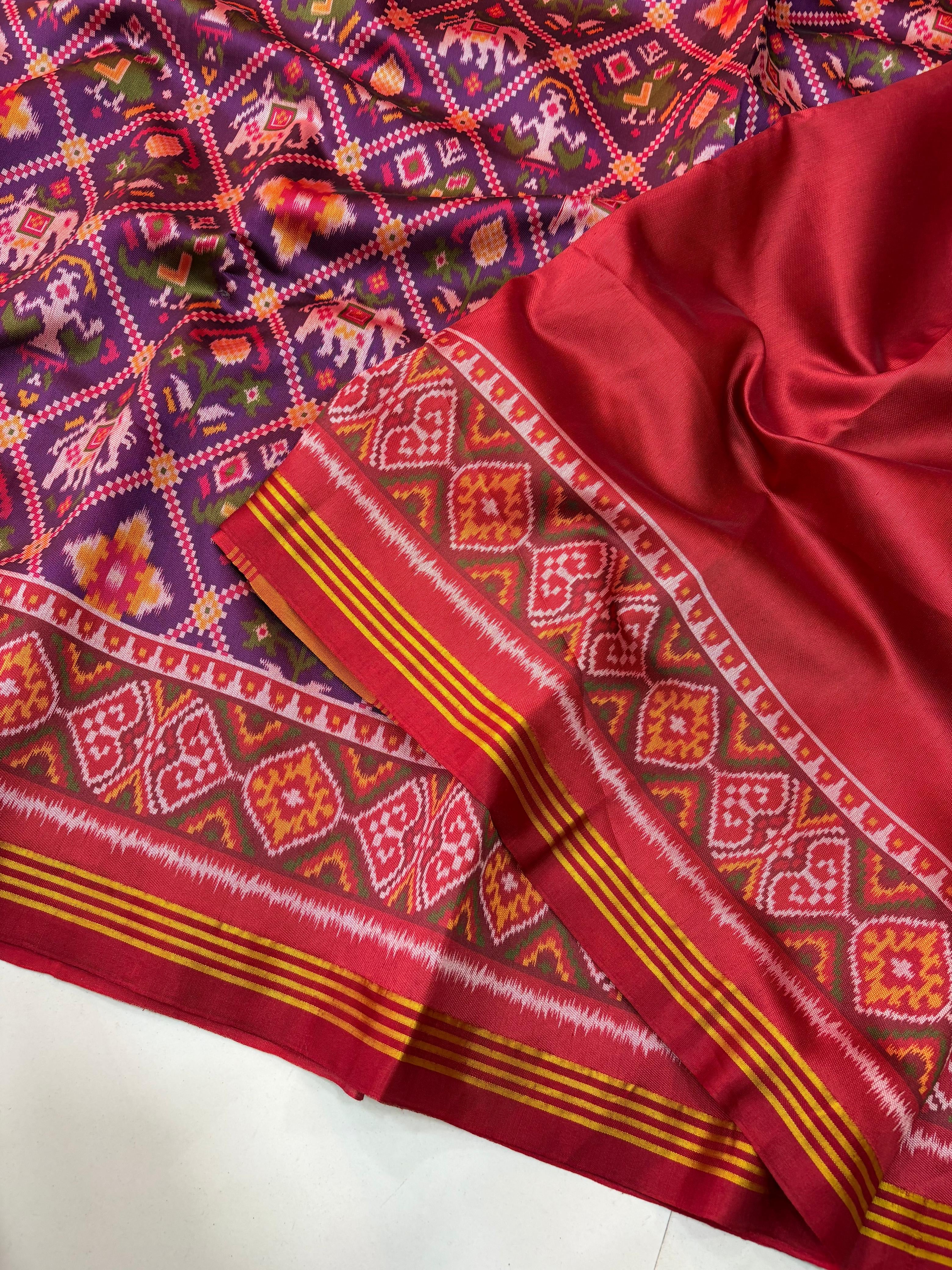 Fancy Patola Printed Sarees