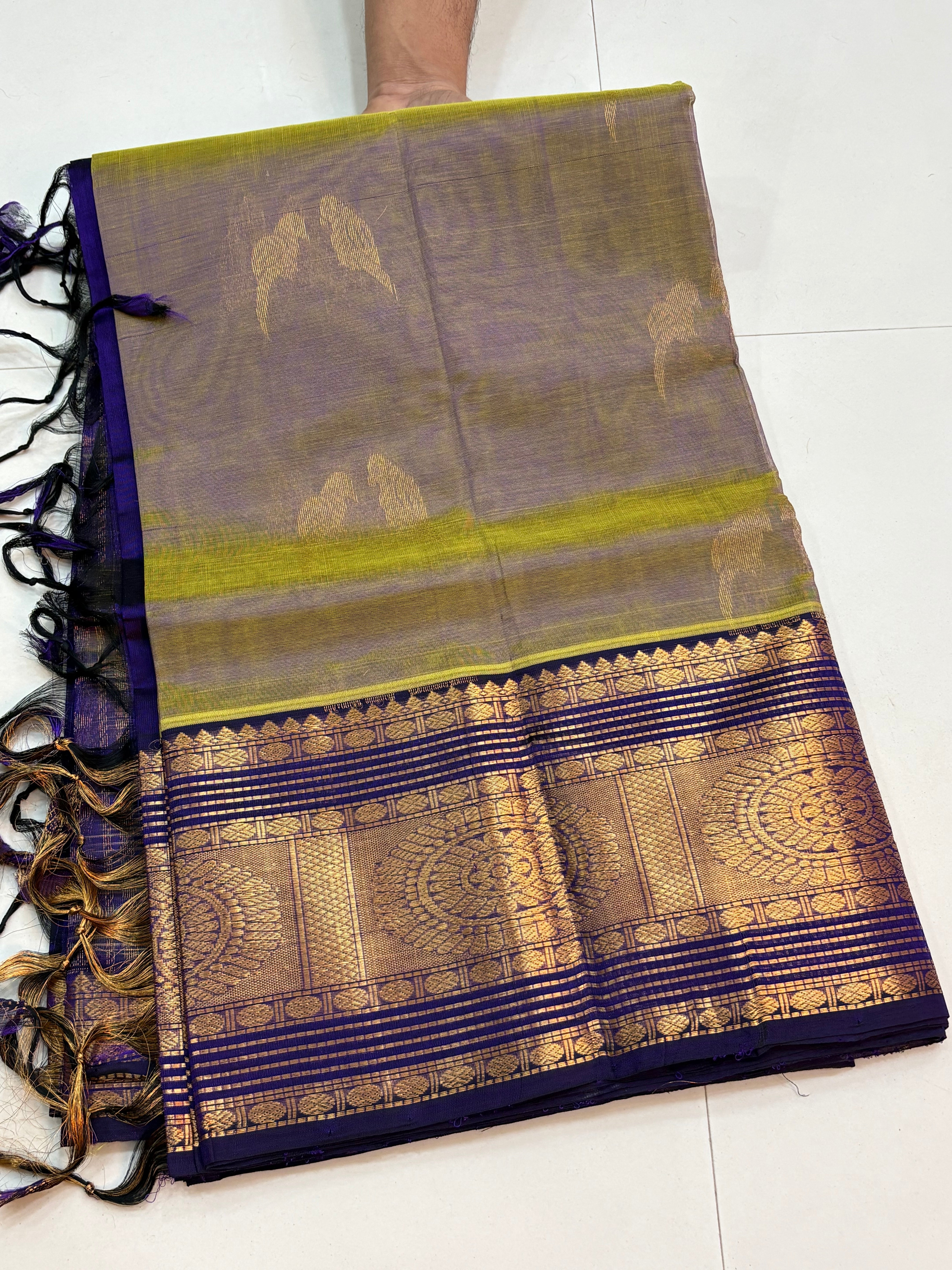 Vintage Handloom Mangalagiri Pattu