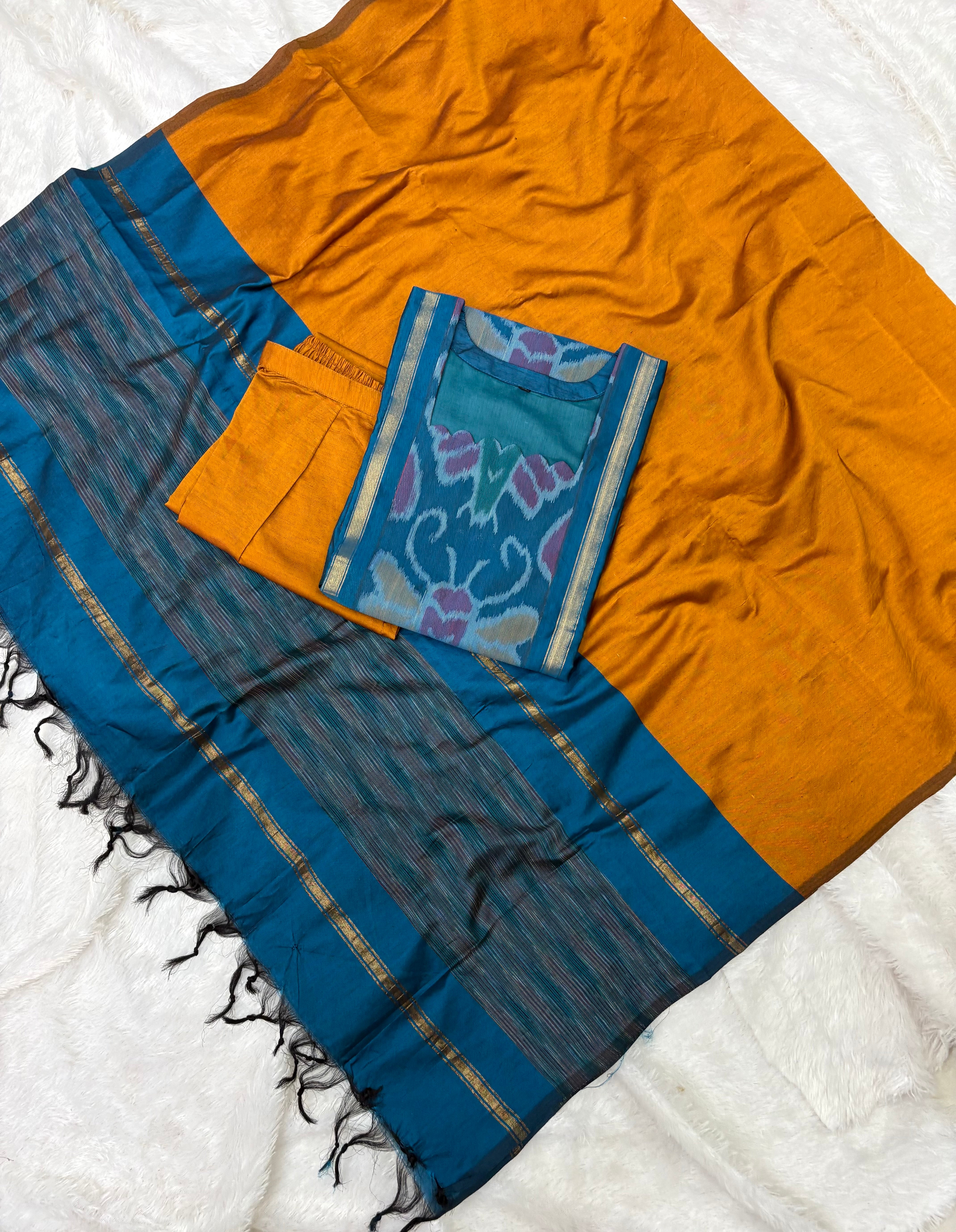 Sico Ikkat Pochampally Kurti Sets