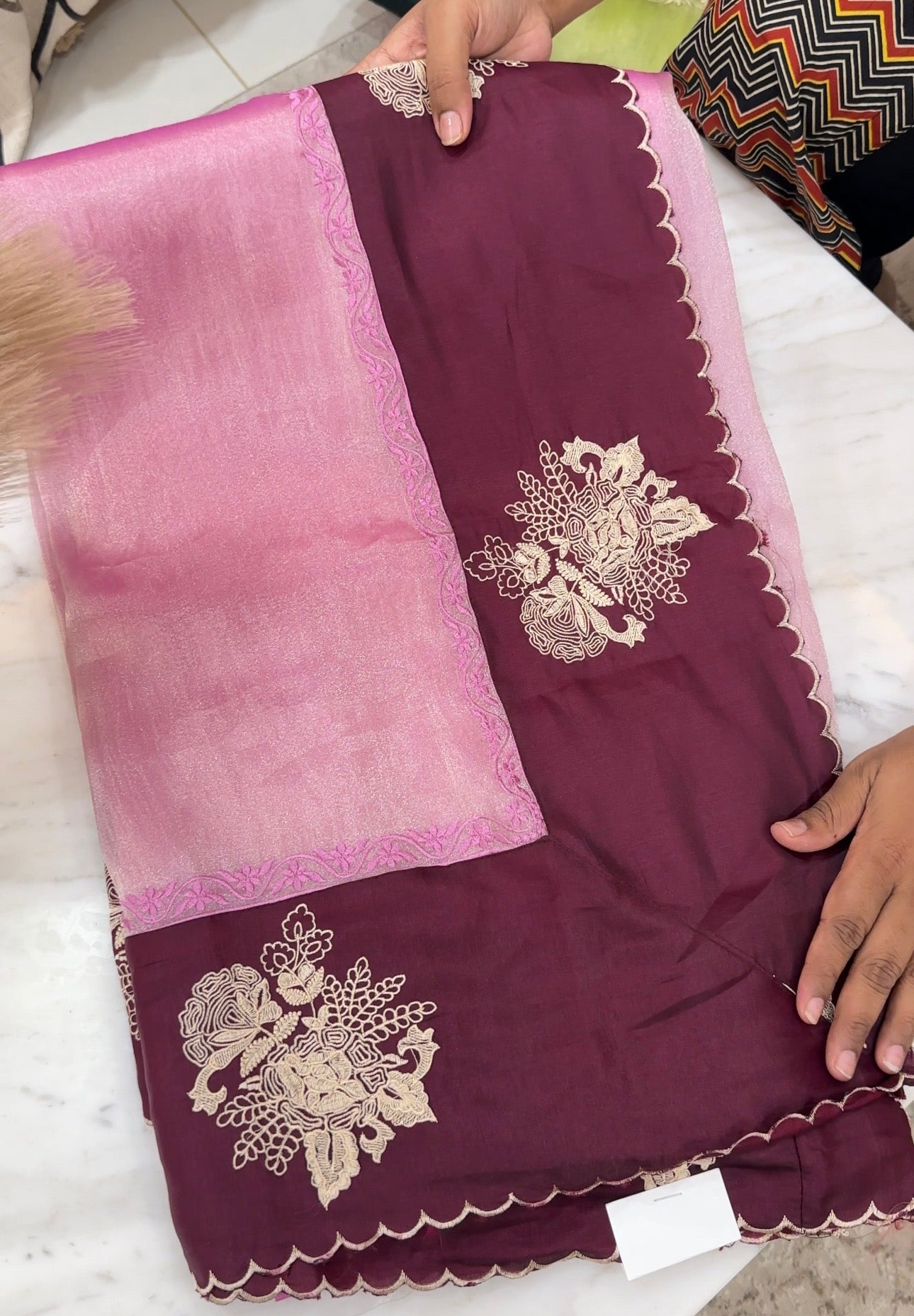 Tissue Cocktail Sarees