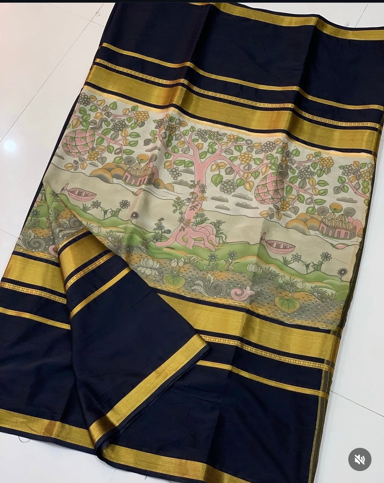 Mysore Crepe Fancy Silk