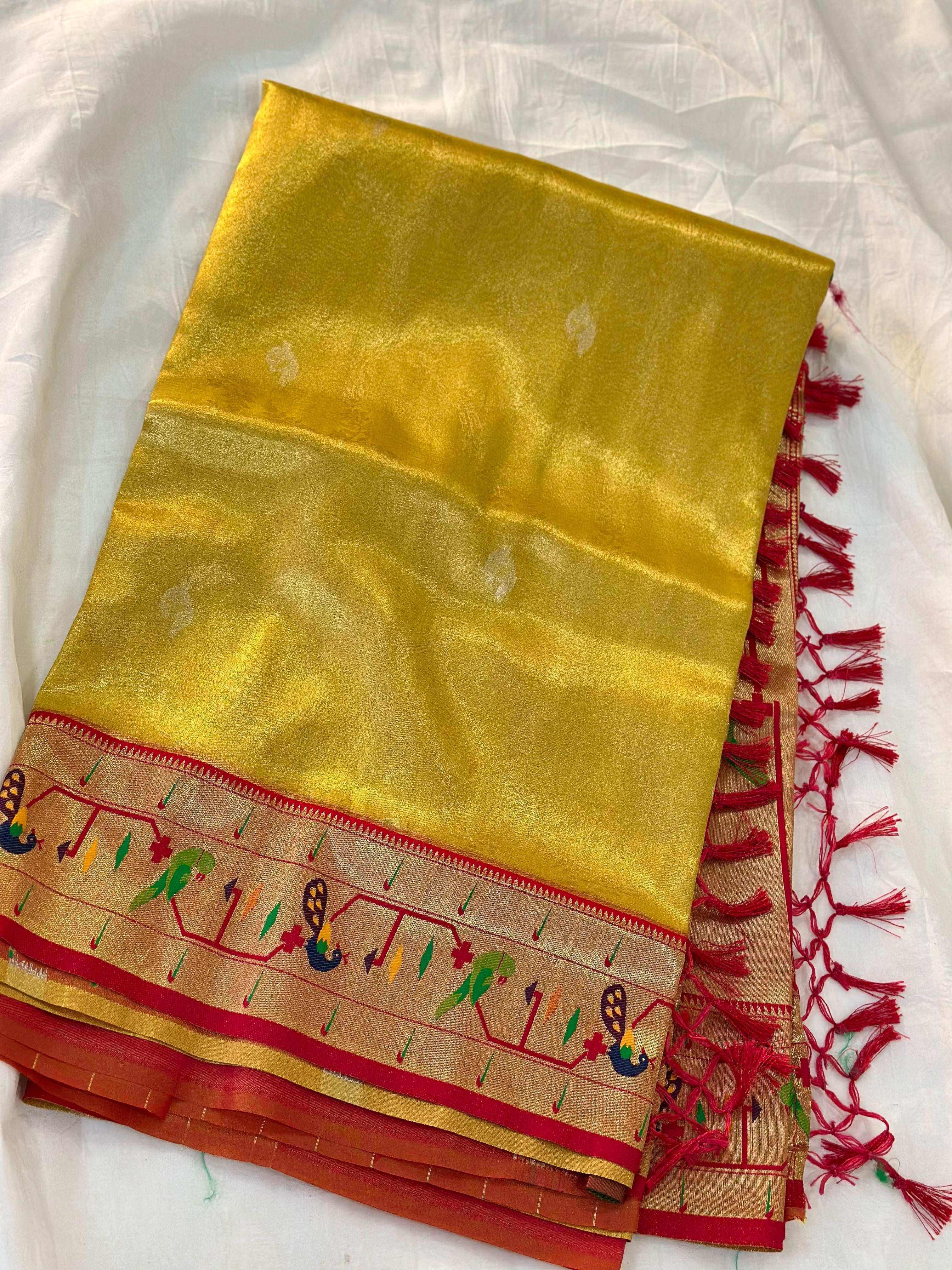 Soft Tissue Paithani