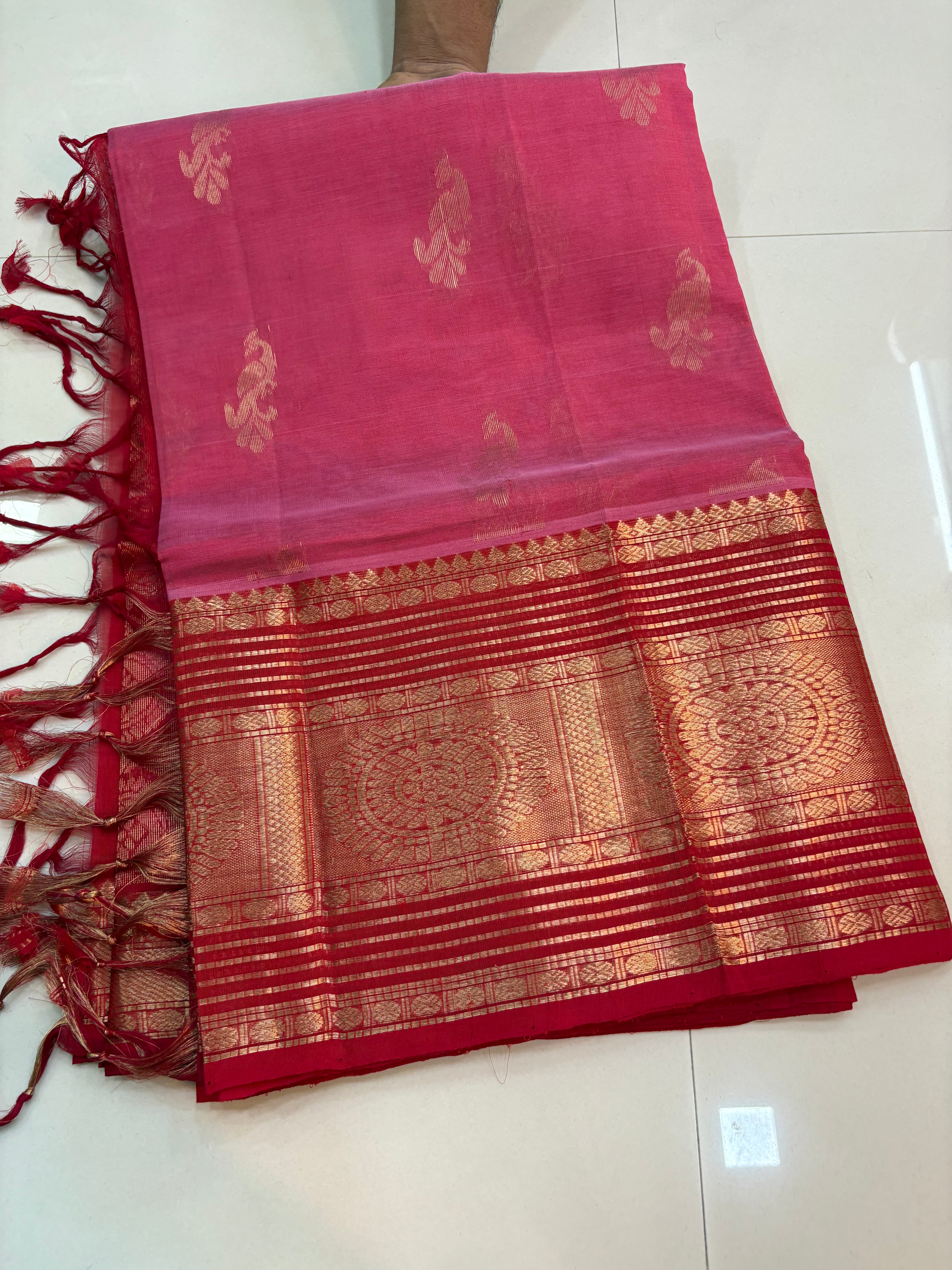 Vintage Handloom Mangalagiri Pattu