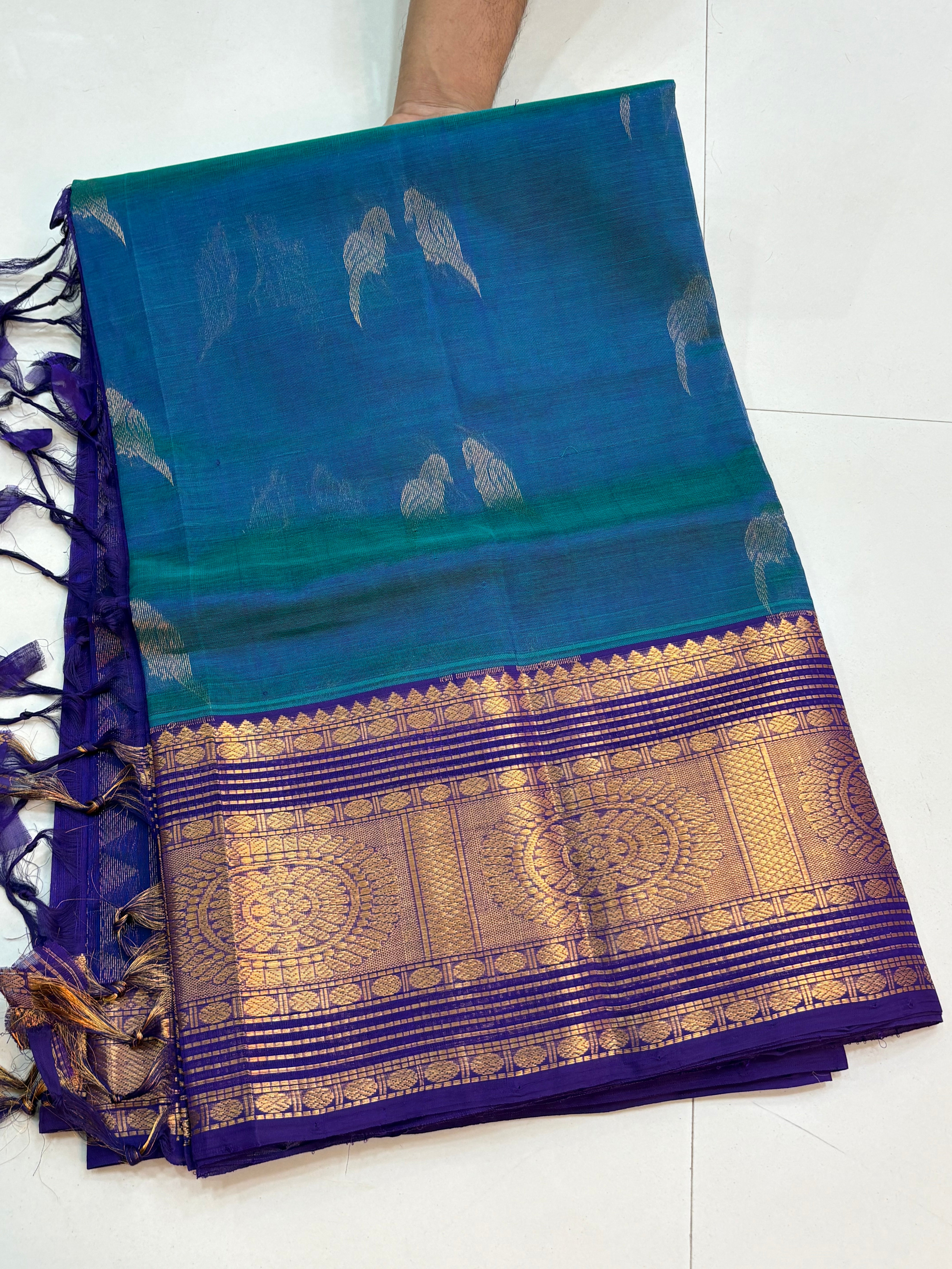 Vintage Handloom Mangalagiri Pattu