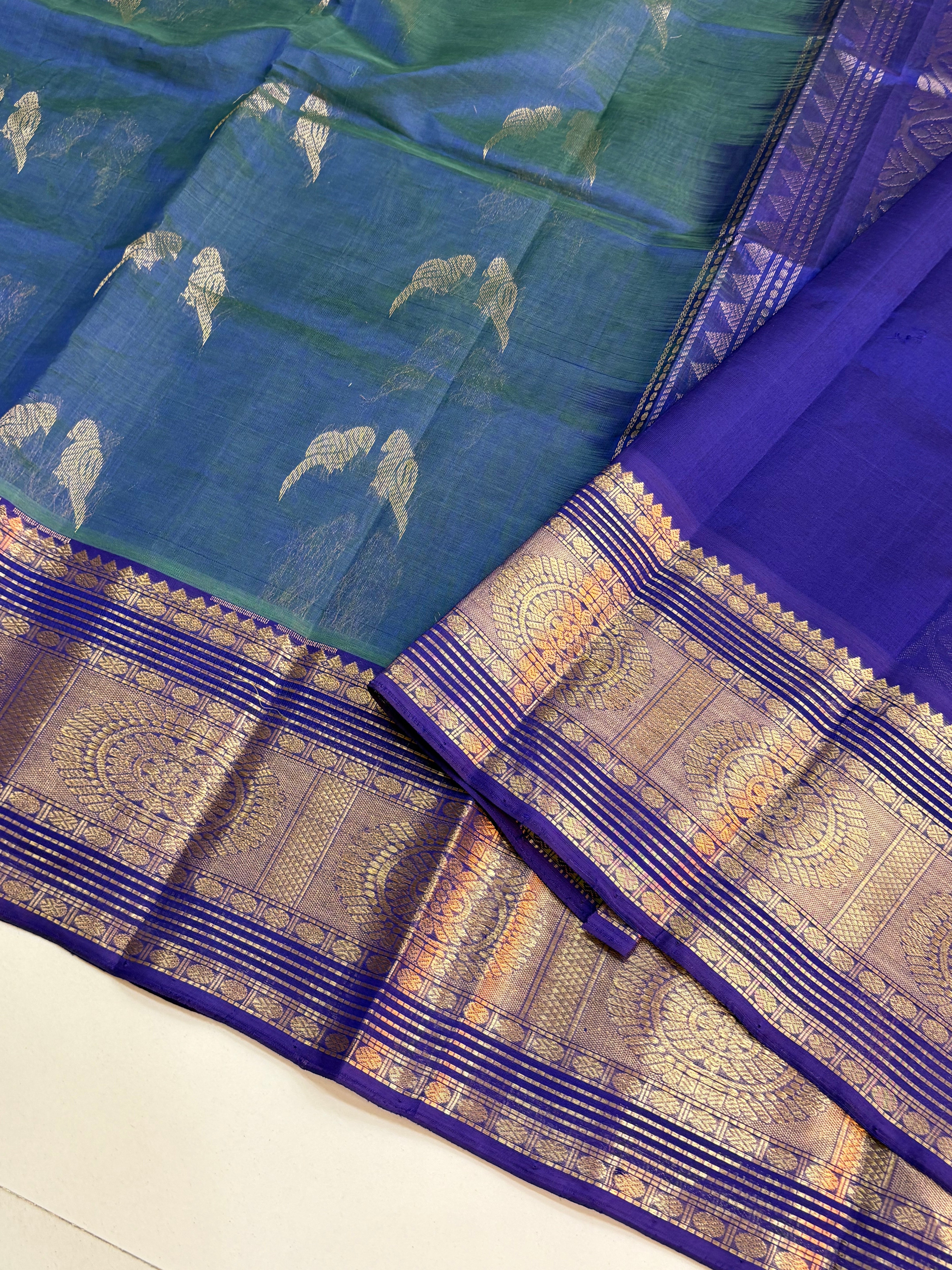 Handloom Vintage Mangalagiri Pattu