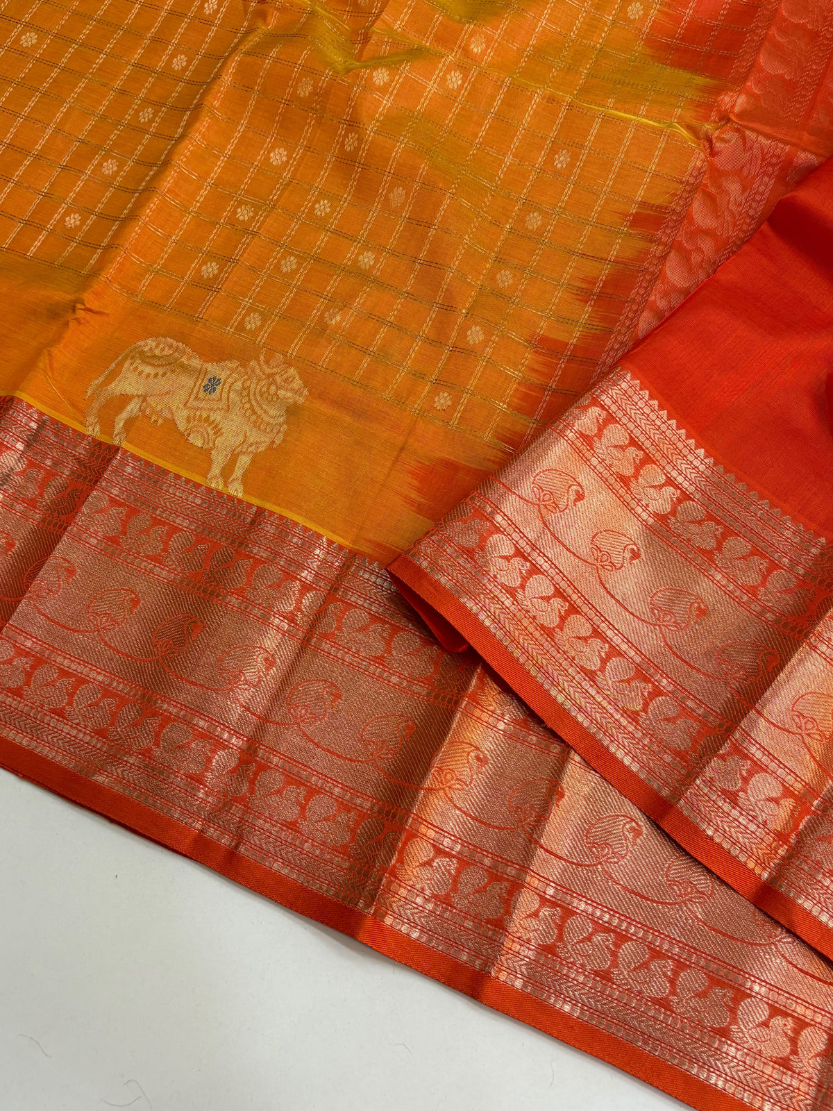 Handloom Vintage Mangalagiri Pattu