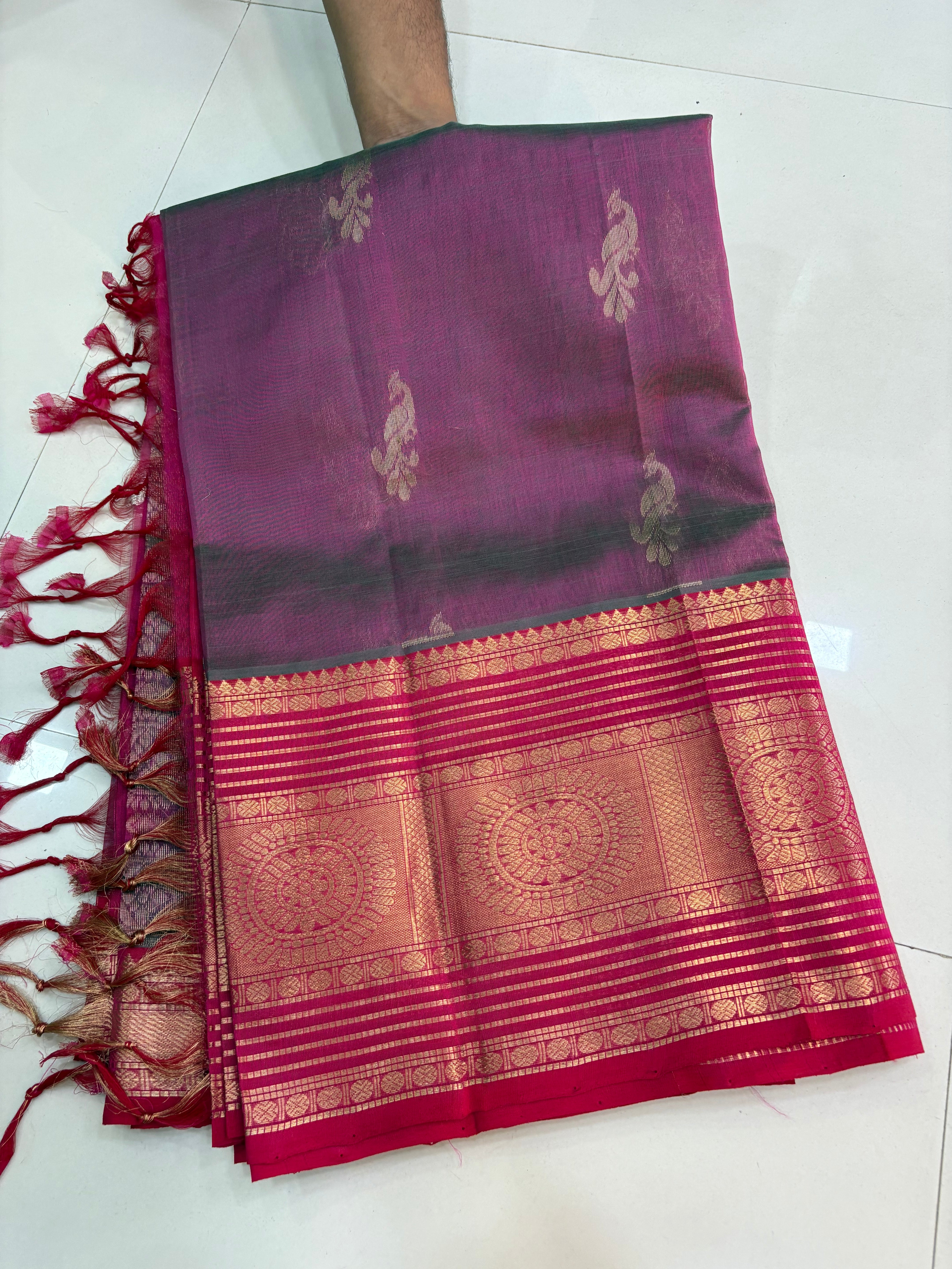 Handloom Vintage Mangalagiri Pattu