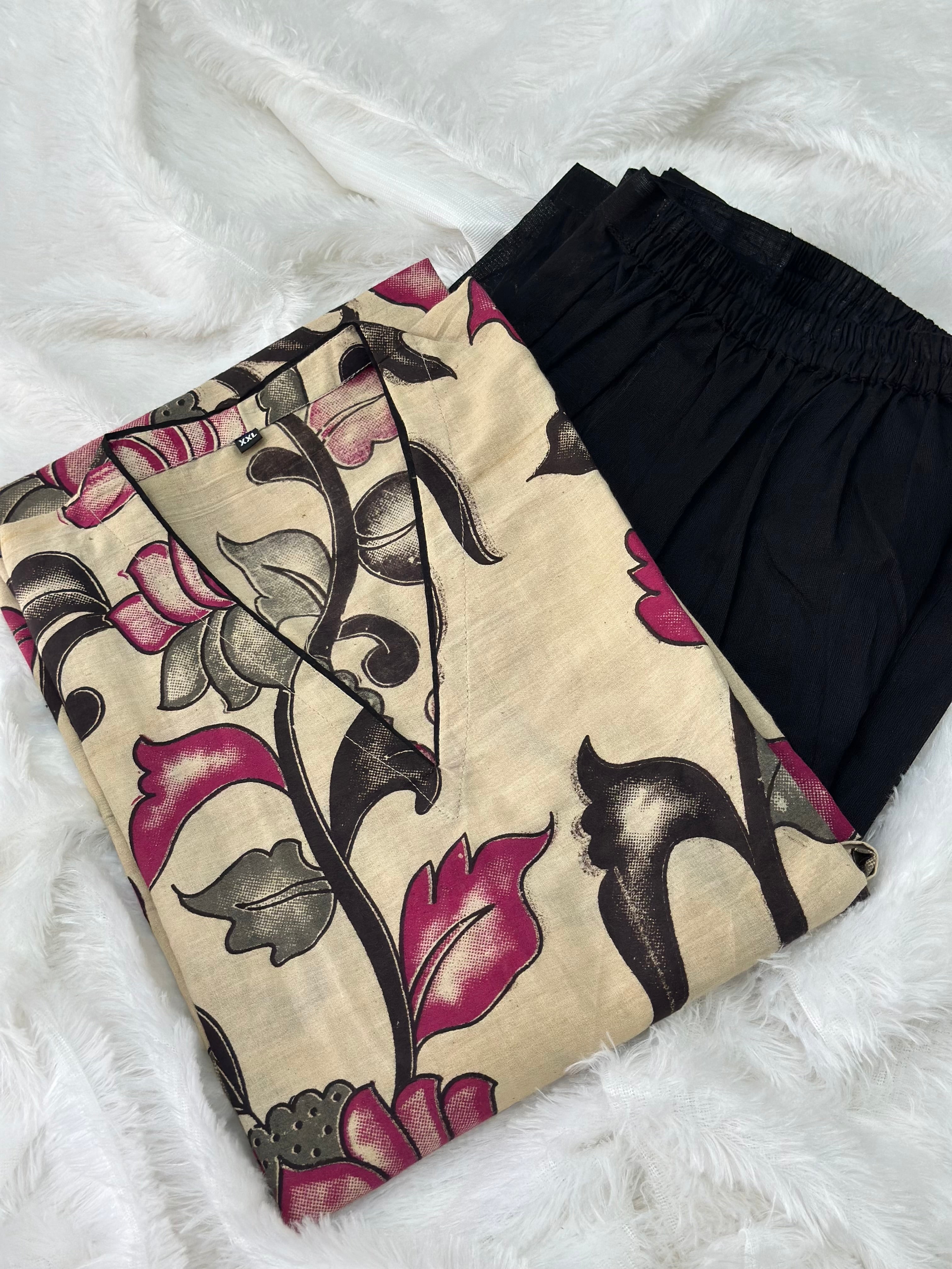 Kalamkari Lotus Coordset
