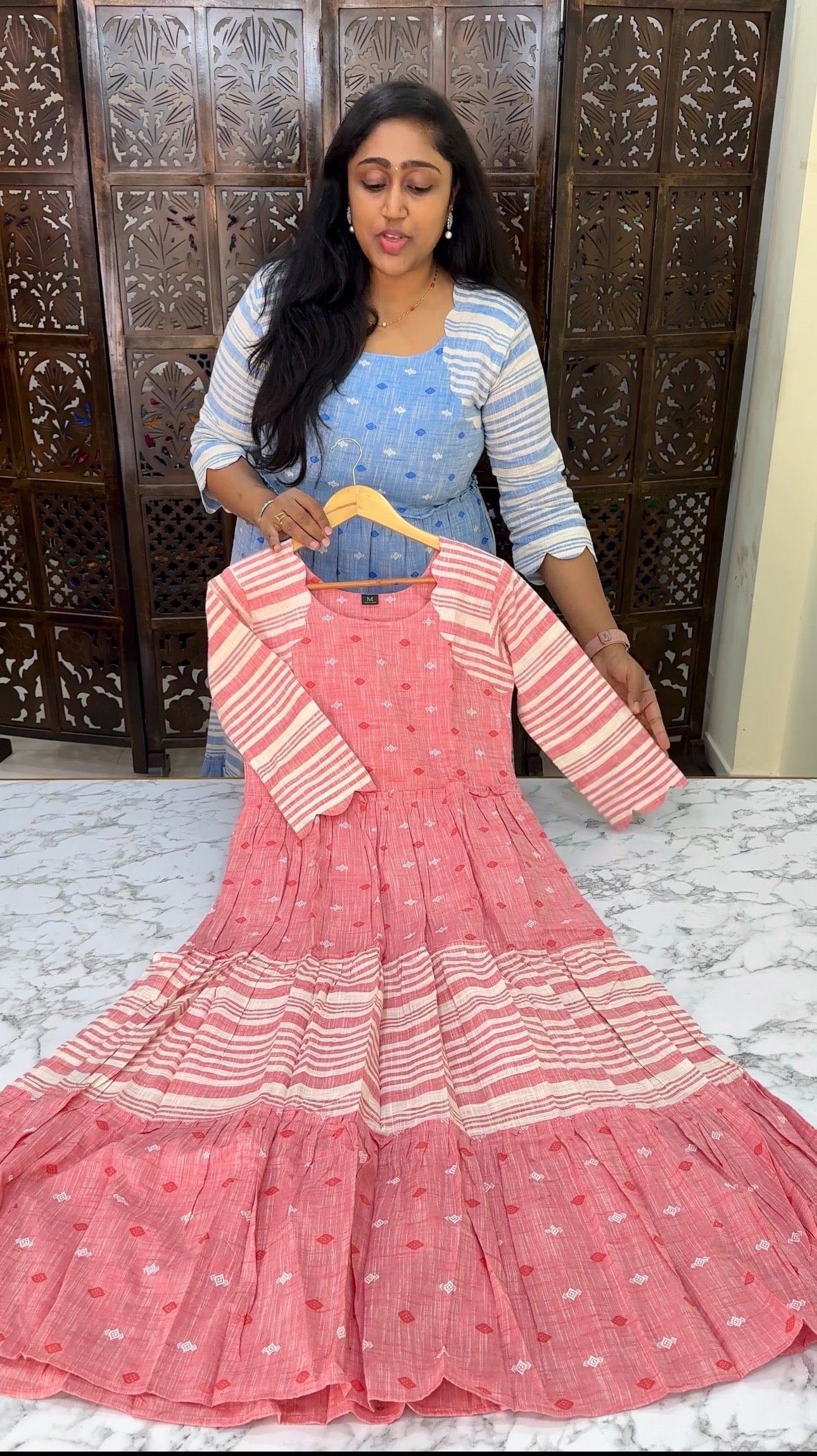 Jamdhani Summer Cotton Maxis