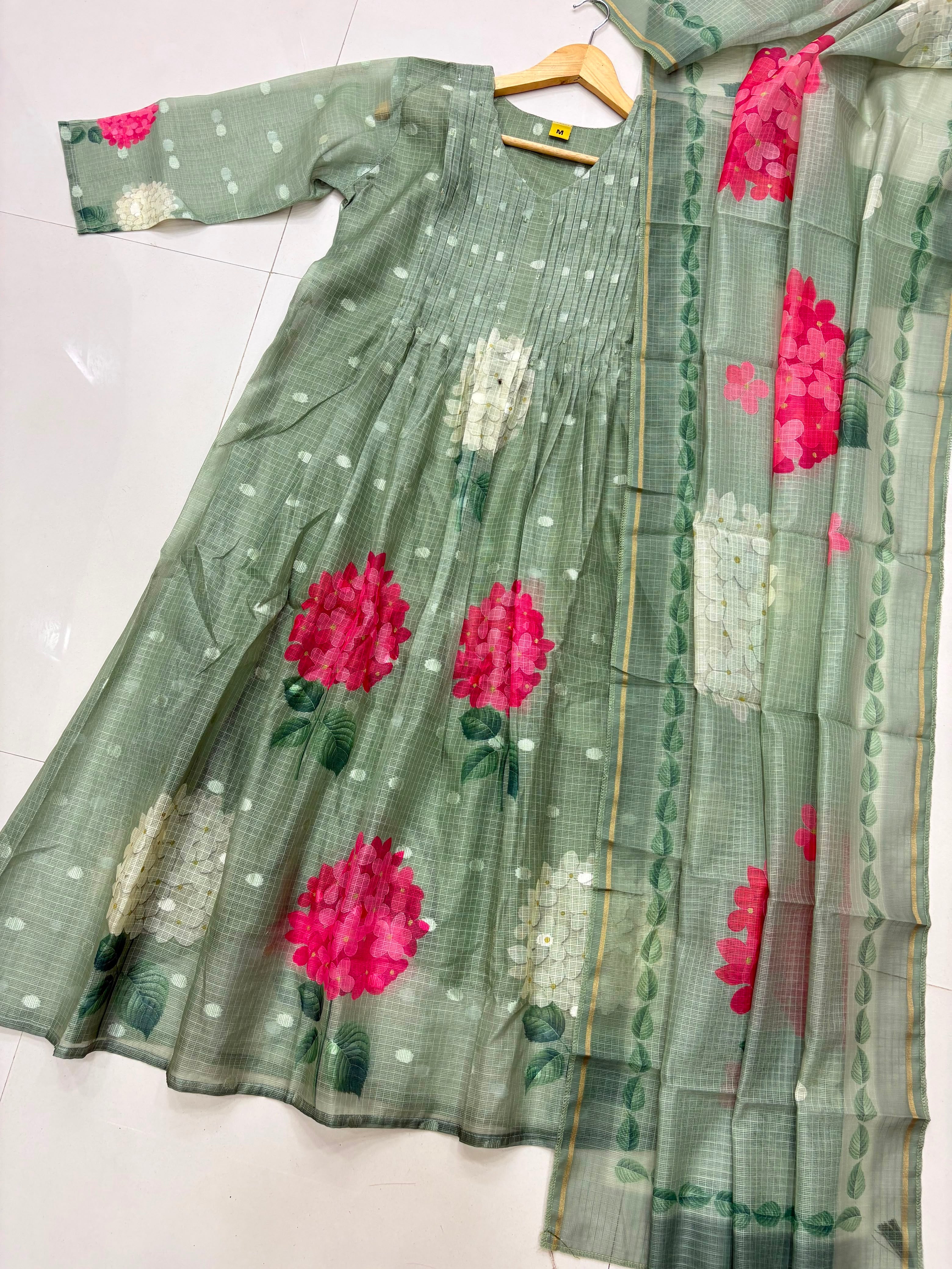 Kota Floral Anarkali
