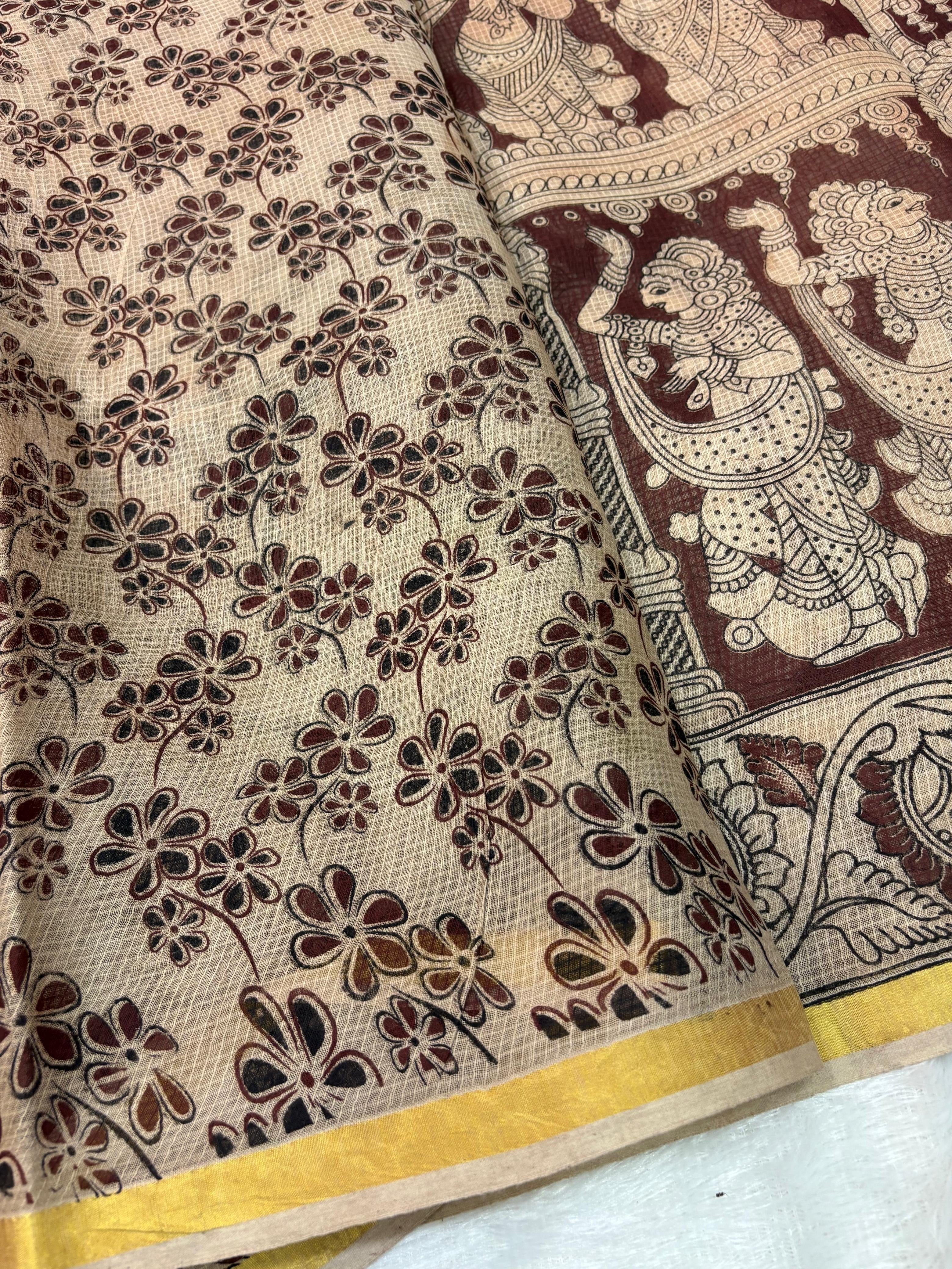 Ramayana Theme Kota Kalamkari