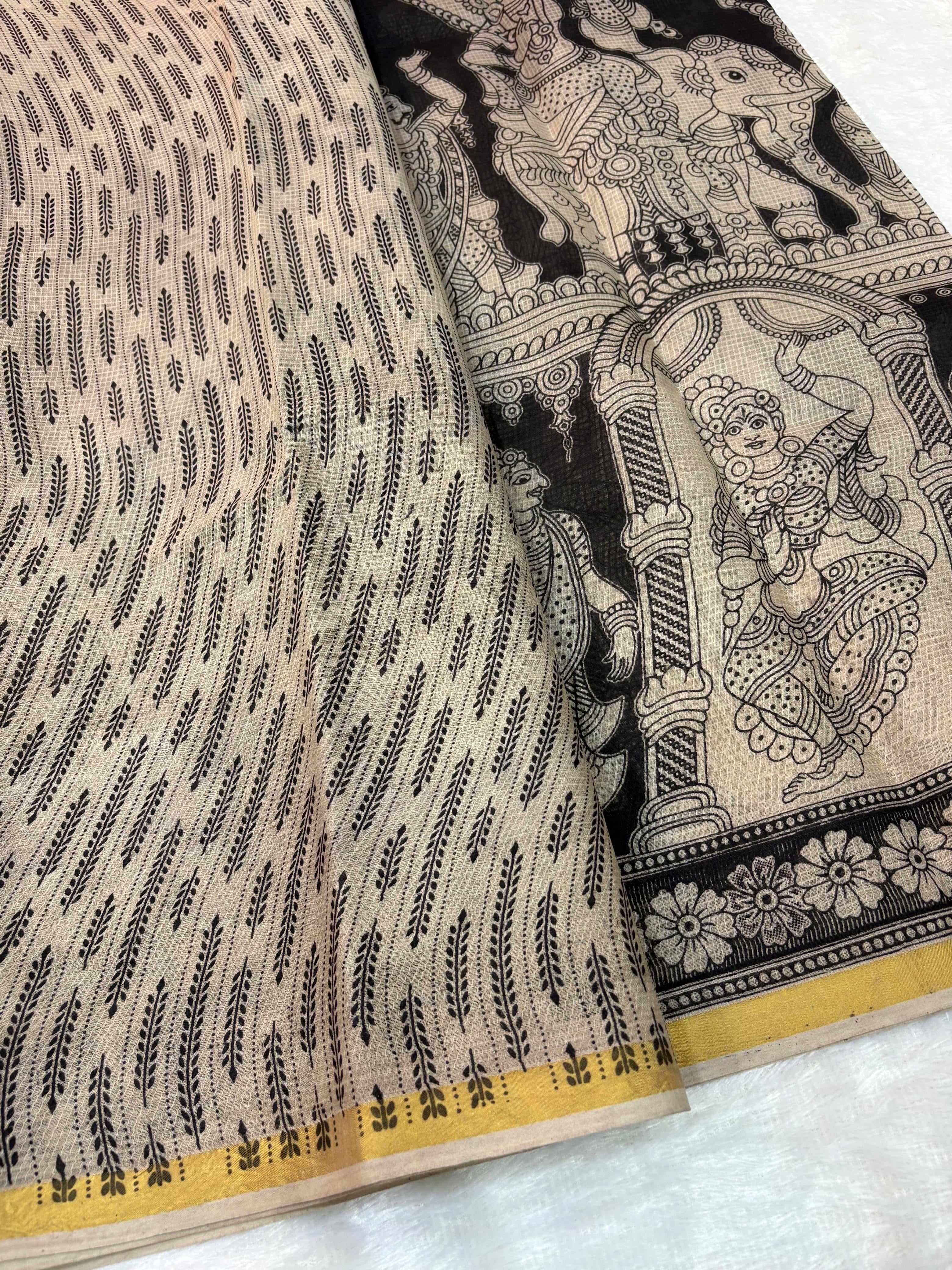 Ramayana Theme Kota Kalamkari