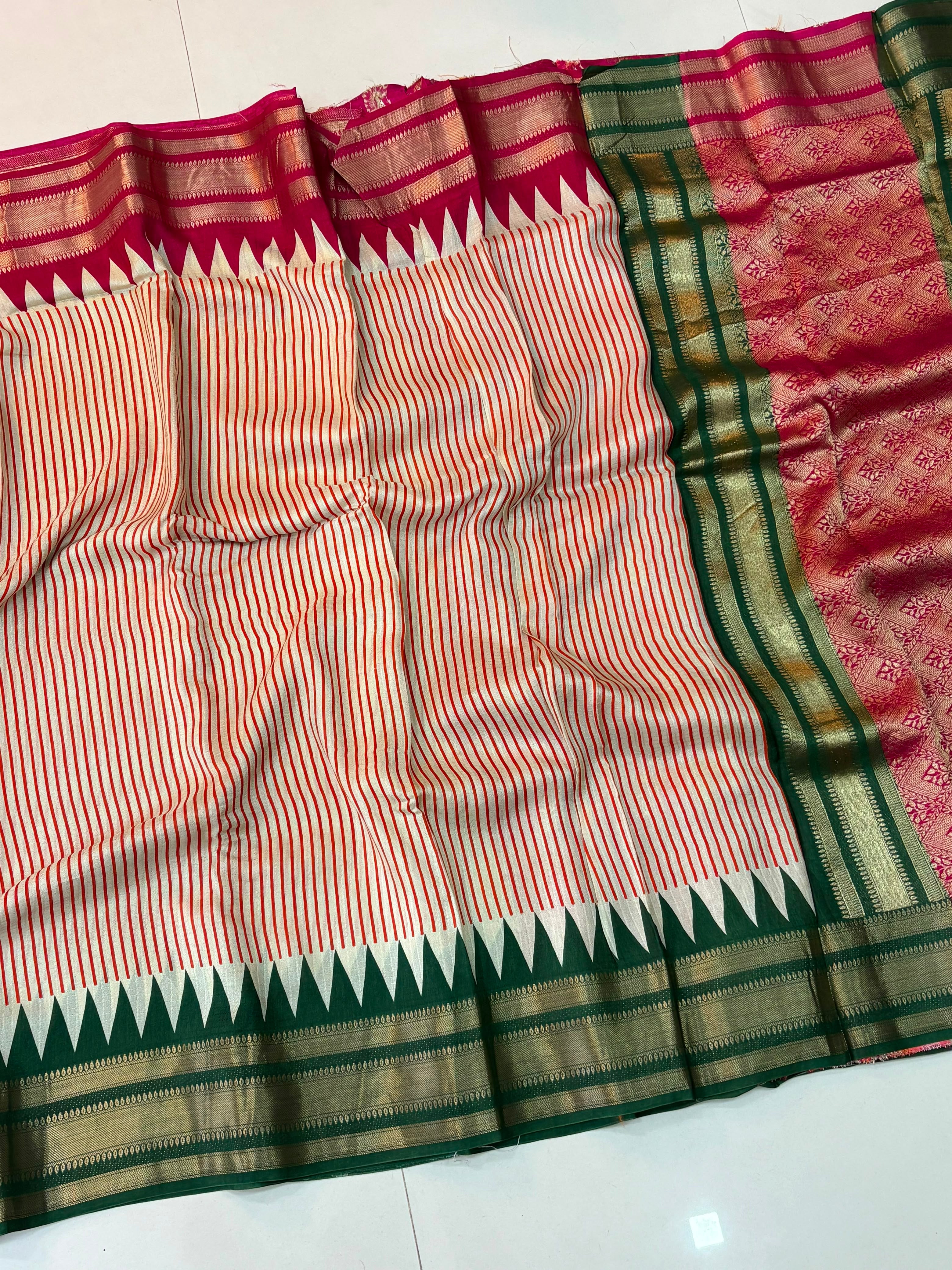 Vintage Ganga Jamuna Sarees